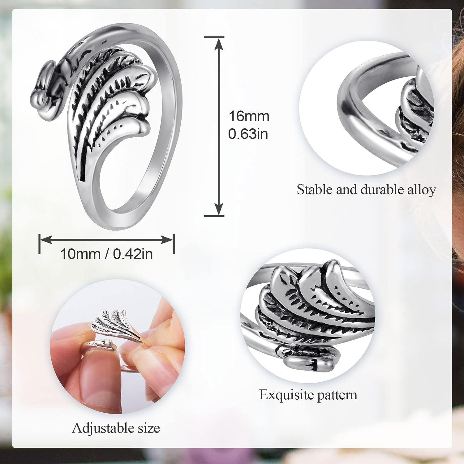New loop style knitting crochet tension ring