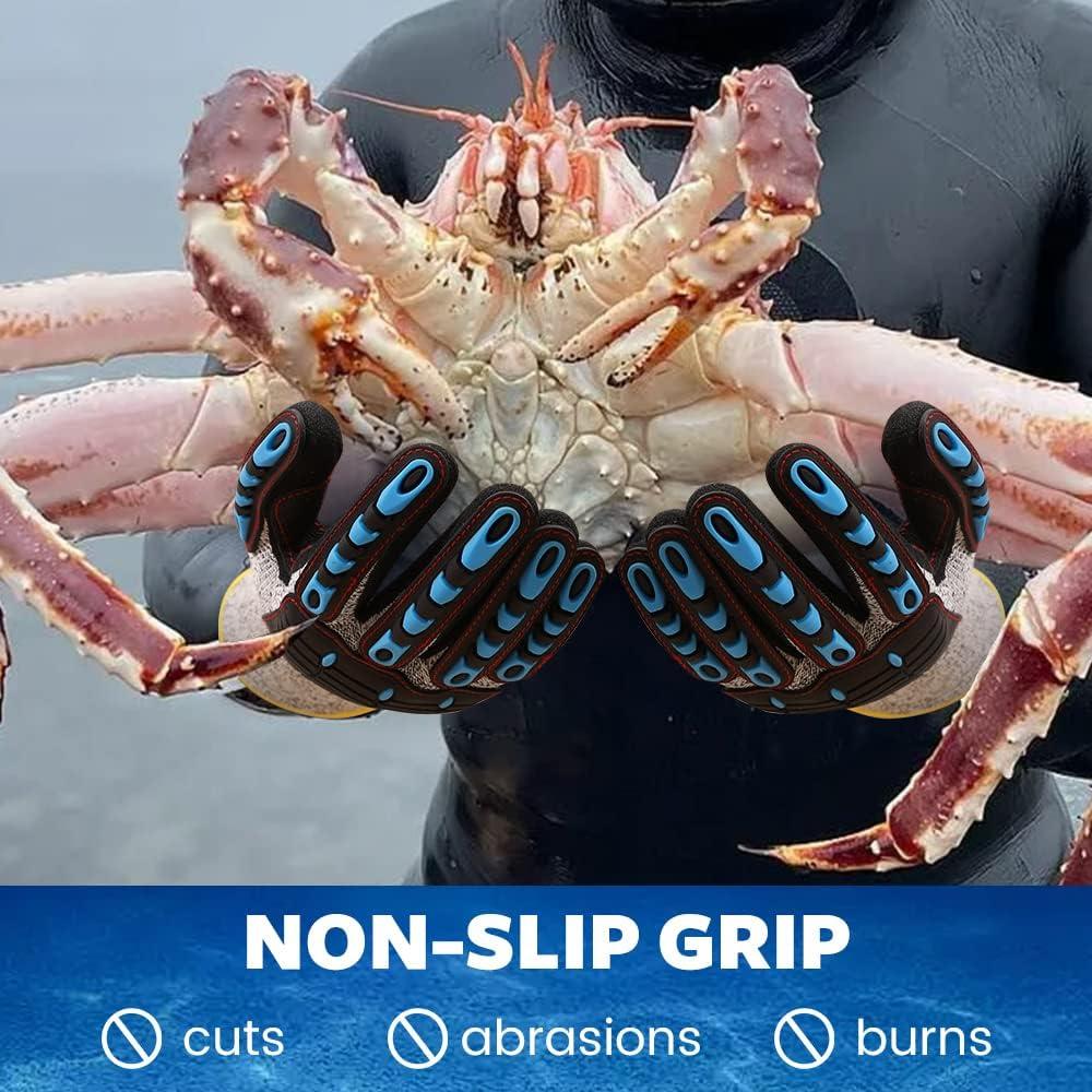 Diving Gloves, Lobster, Crab, sea Urchin, Shells, Cut-Resistant