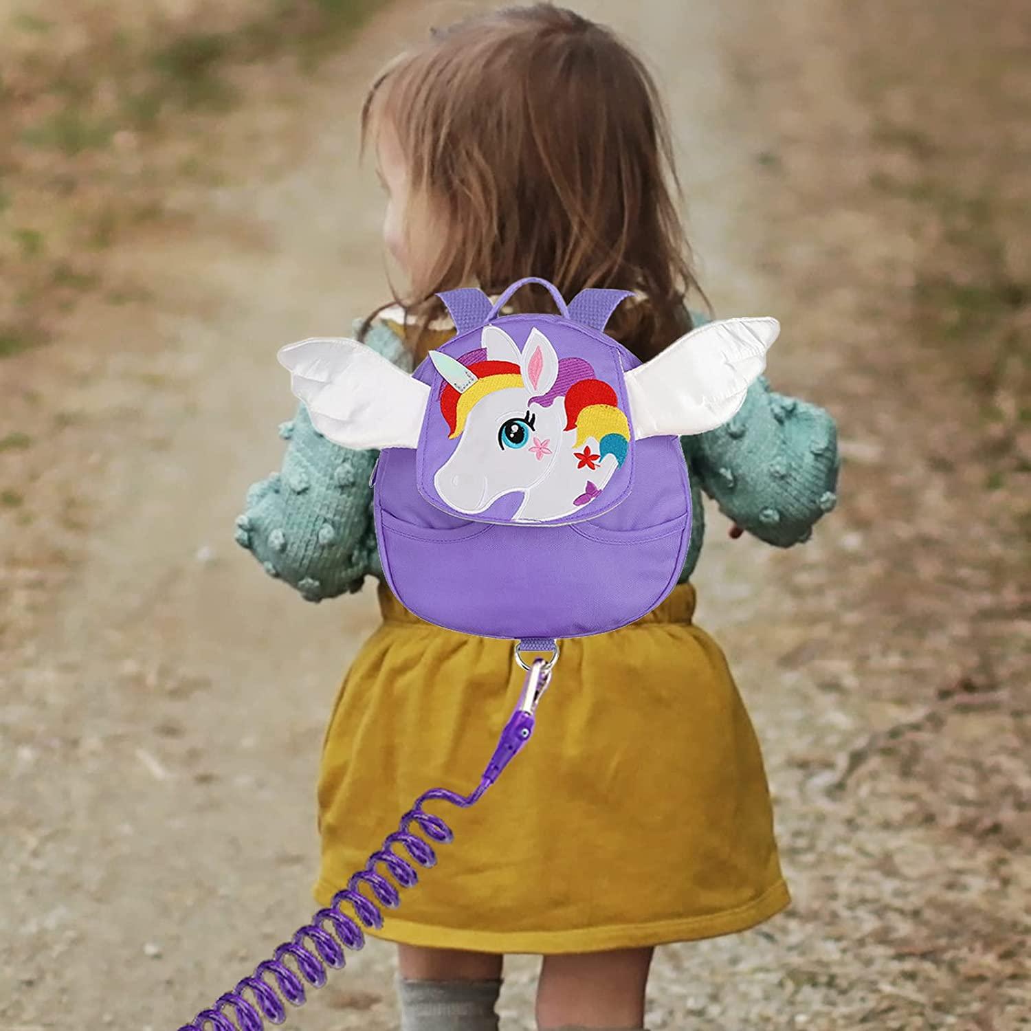 Accmor Toddler Harness Backpack Leash Baby Dinosaur Backpacks with