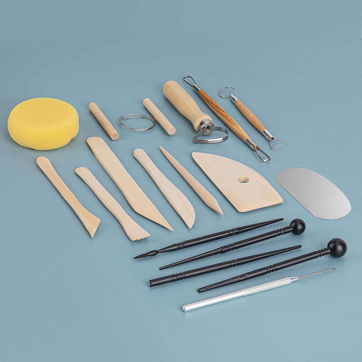 Modeling & Carving Tool Set, Double-Ended Clay Modeling and Carving Tool  Set