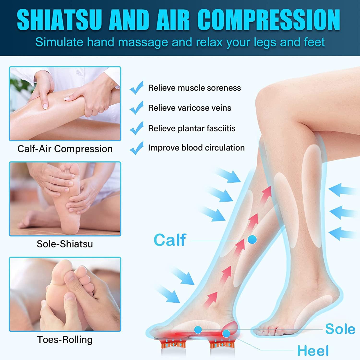 Buy ShopiMoz EMS Foot Massager for Blood Circulation Muscle Pain Online at  Best Prices in India - JioMart.