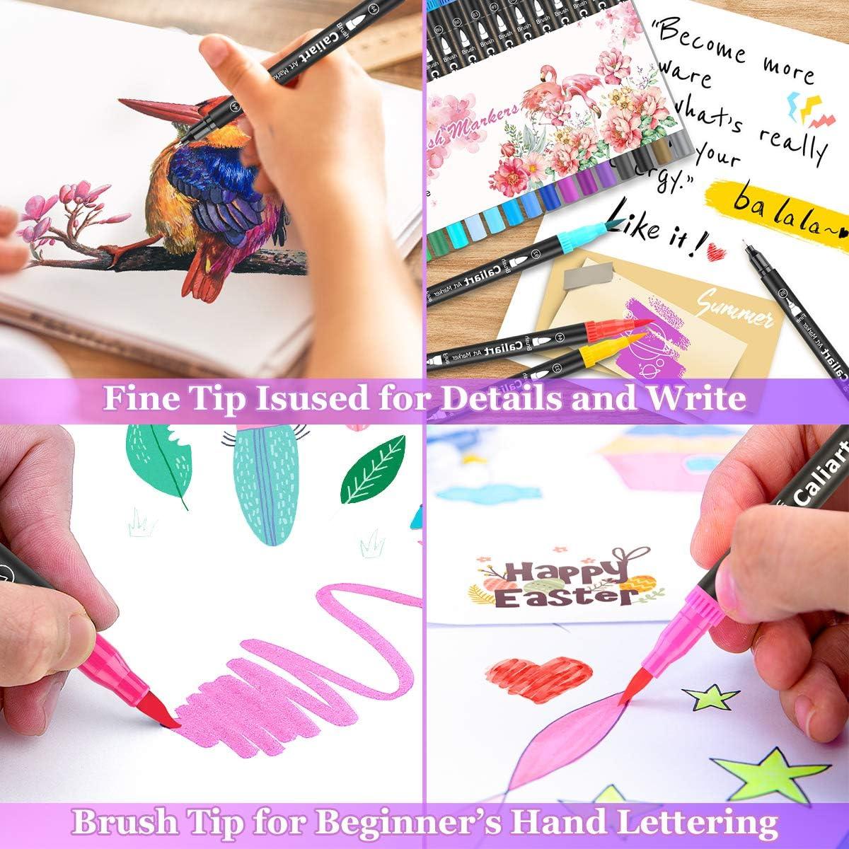 Deluxe DIY Kit Set - Hand Lettering, Calligraphy, Watercolor, Brush