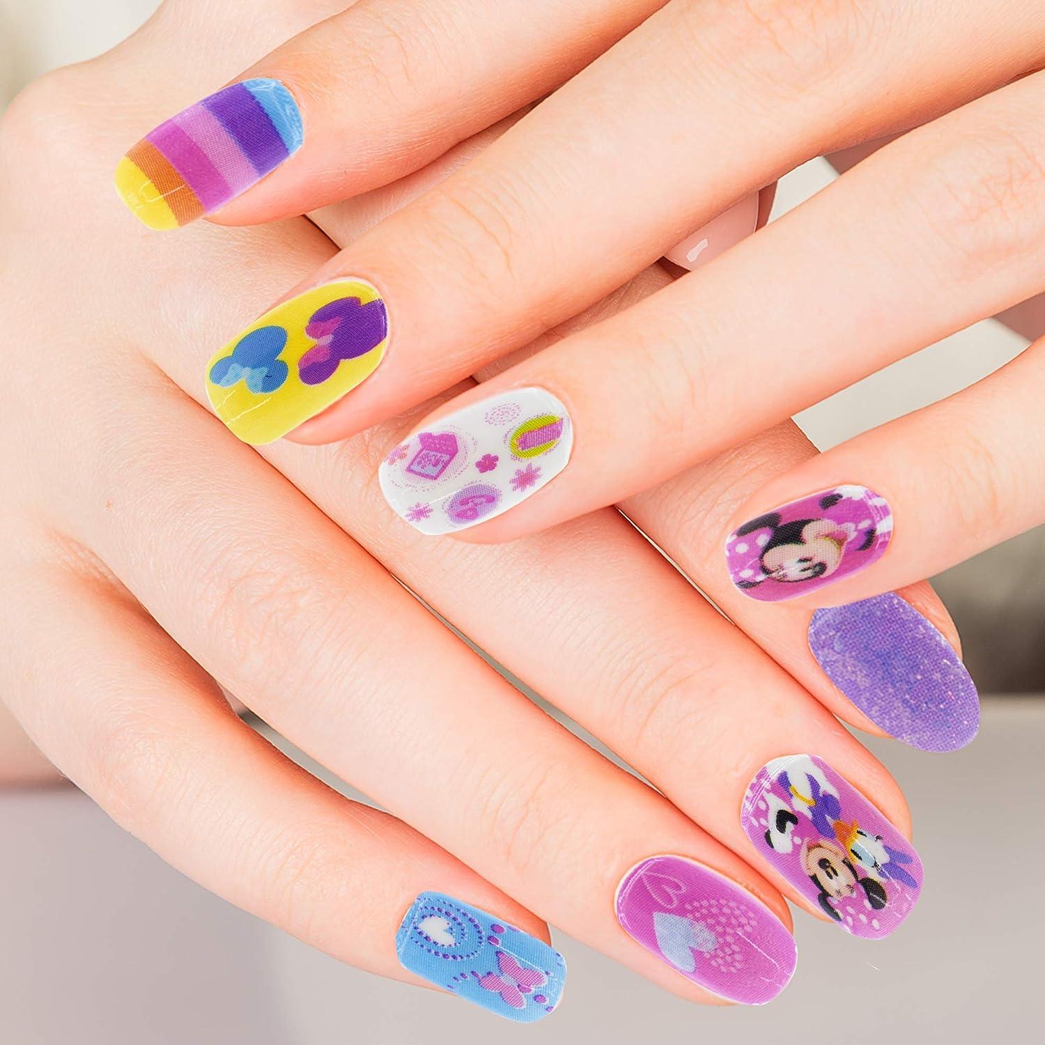 Disney Princess NAIL STICKERS self adhesive manicure party Children's Girls  kids