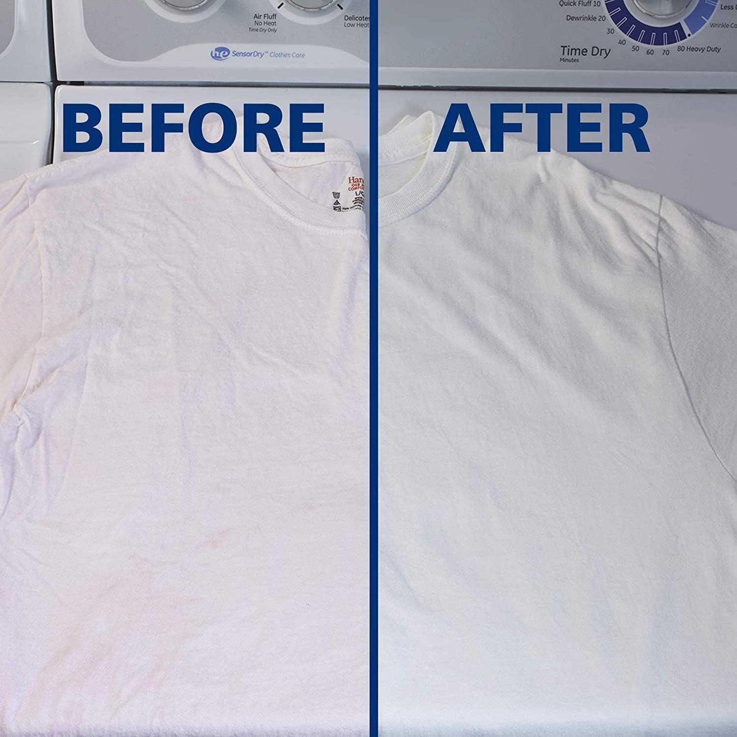  OUT White Brite Laundry Whitener and Multipurpose Rust Stain  Remover Powder : Health & Household