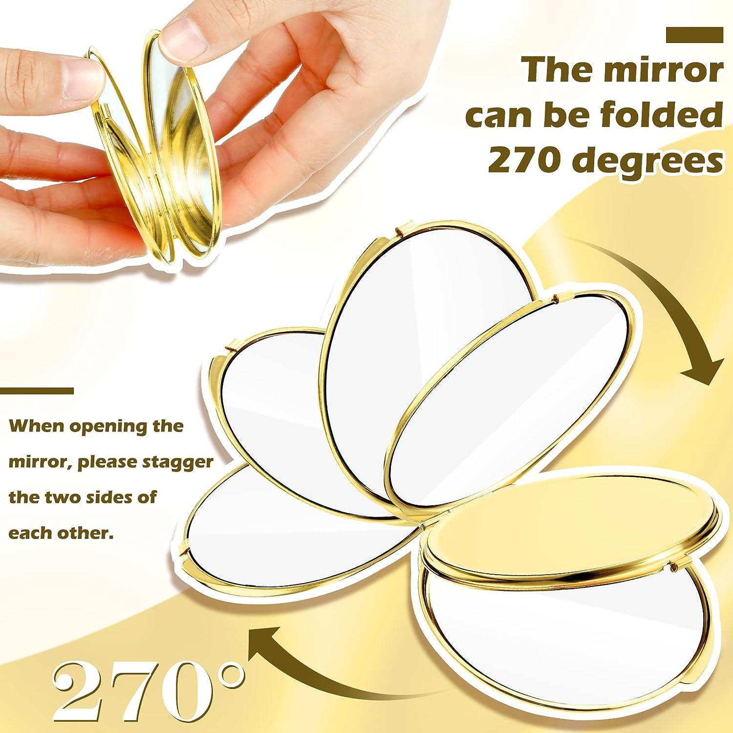 MIRRORVANA Small Compact 15X Magnifying Mirror for Travel - Handheld, –  Mirrorvana Inc.