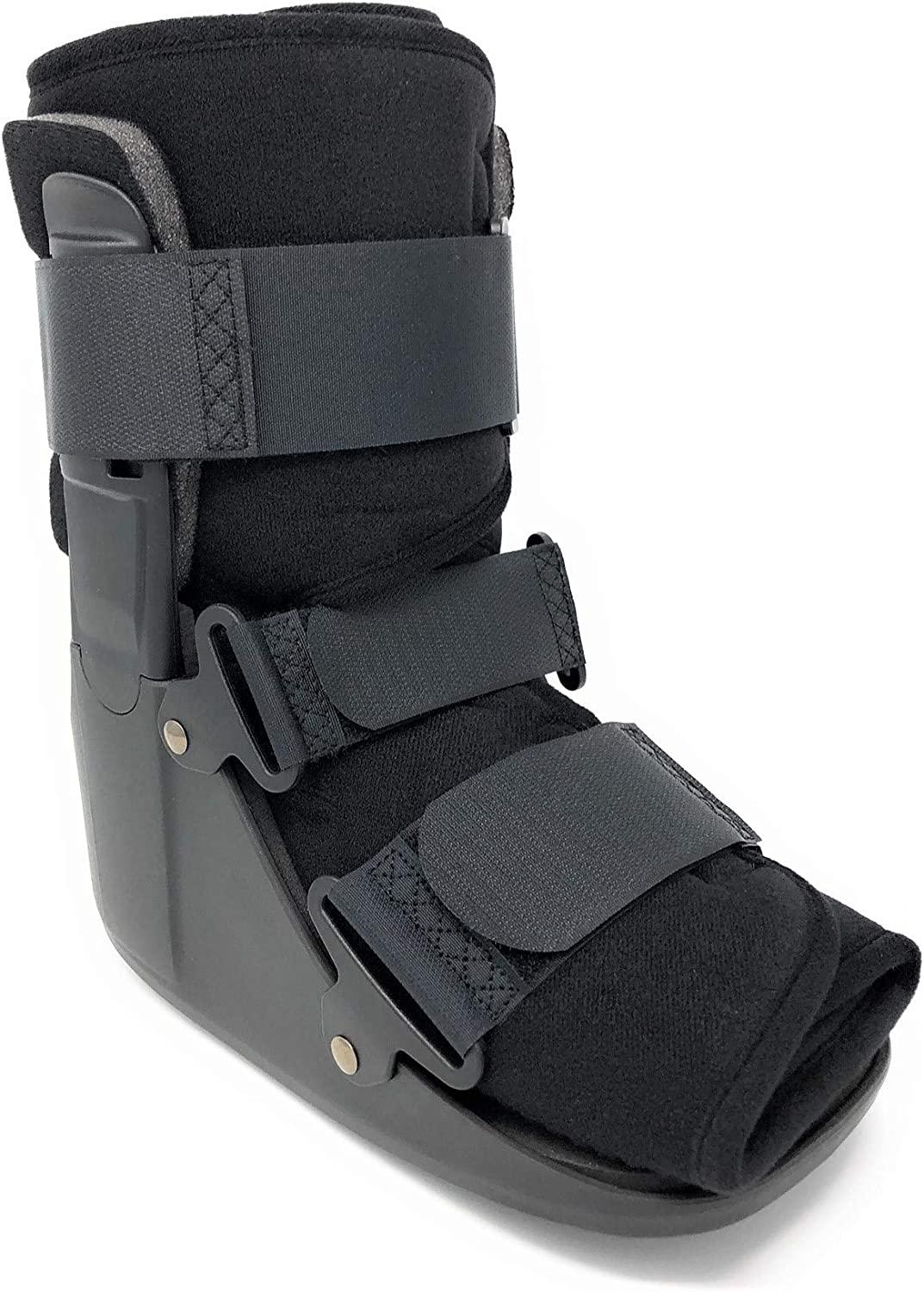 United Ortho Short Air Cam Walker Fracture Boot, Small, Black : :  Health & Personal Care