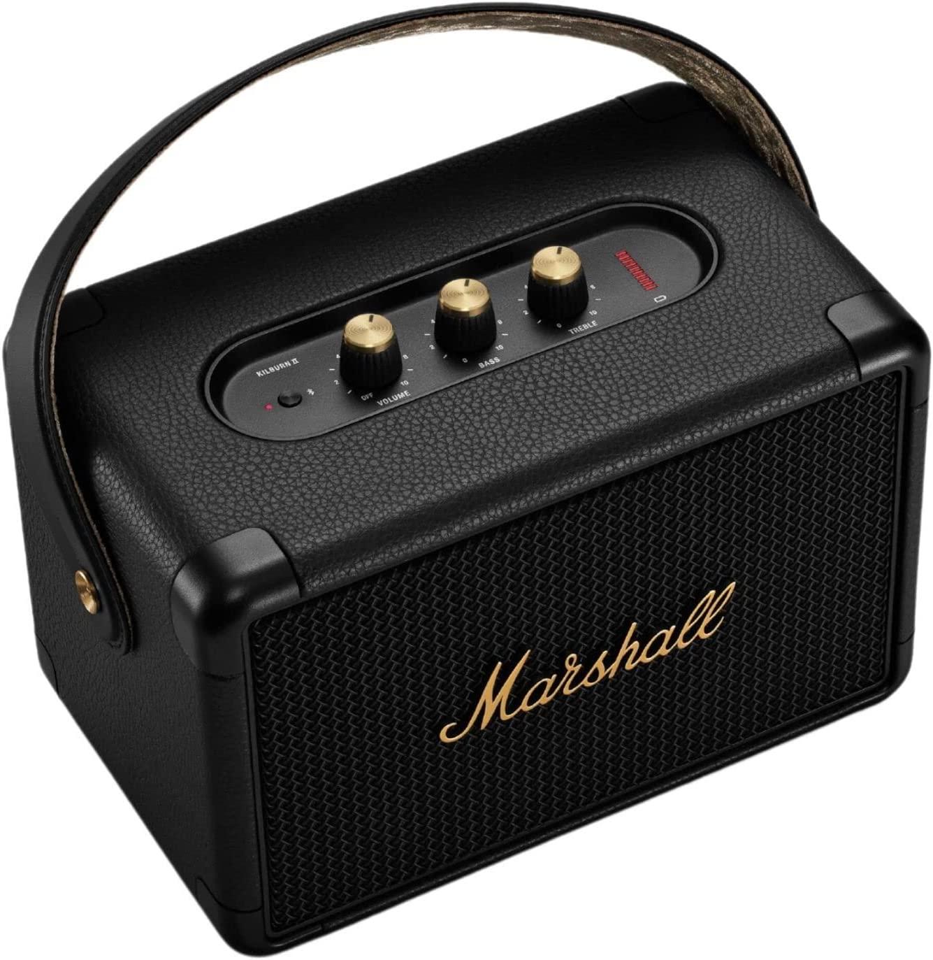 Marshall Kilburn II Black&Brass - Enceinte Bluetooth portable - La boutique  d'Eric