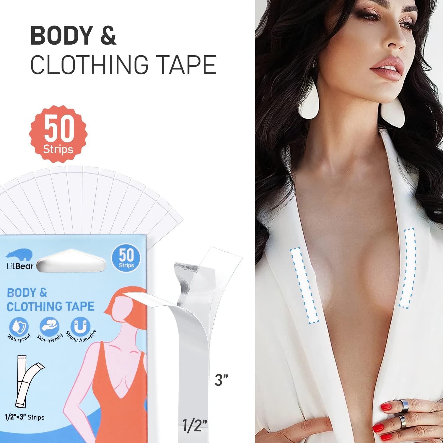 Boob Tape - Breast Lift Tape, Body Tape For Breast Lift W 2 Pcs