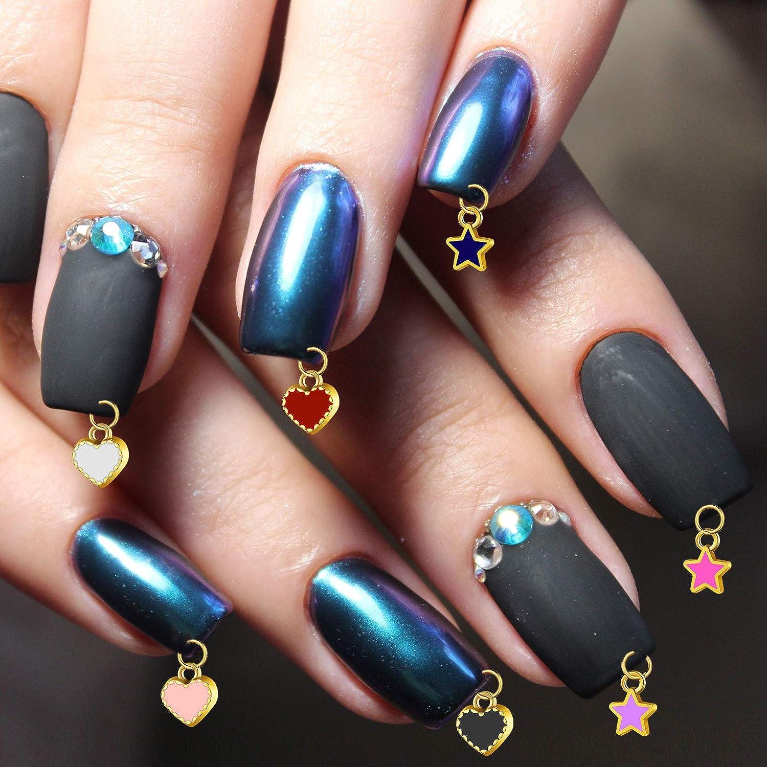 HOW TO PIERCE YOUR NAILS AND ADD A DANGLE