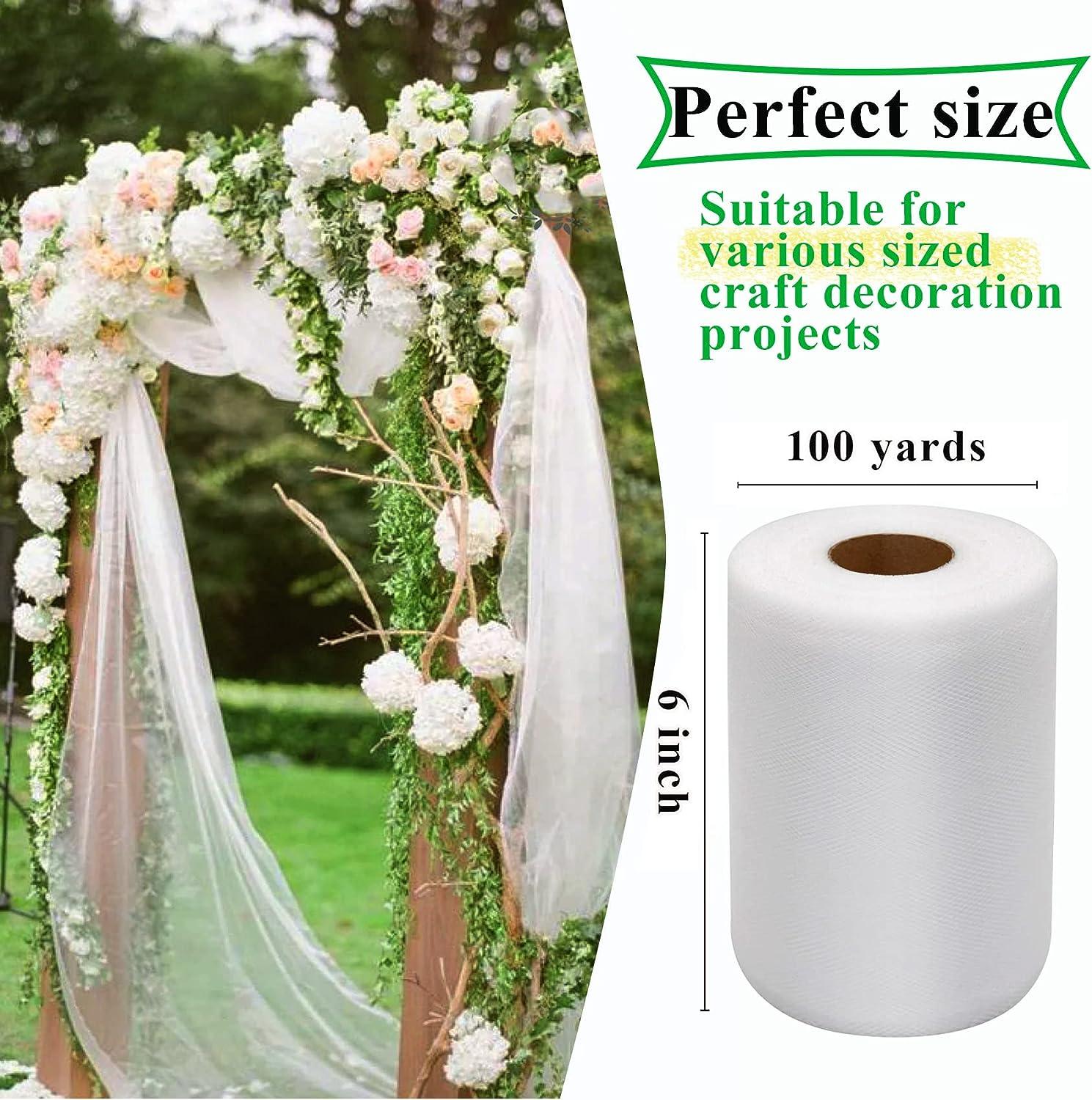 Wedding Tulle Decoration Fabric Diy Tulle Ribbon Table Ribbon For