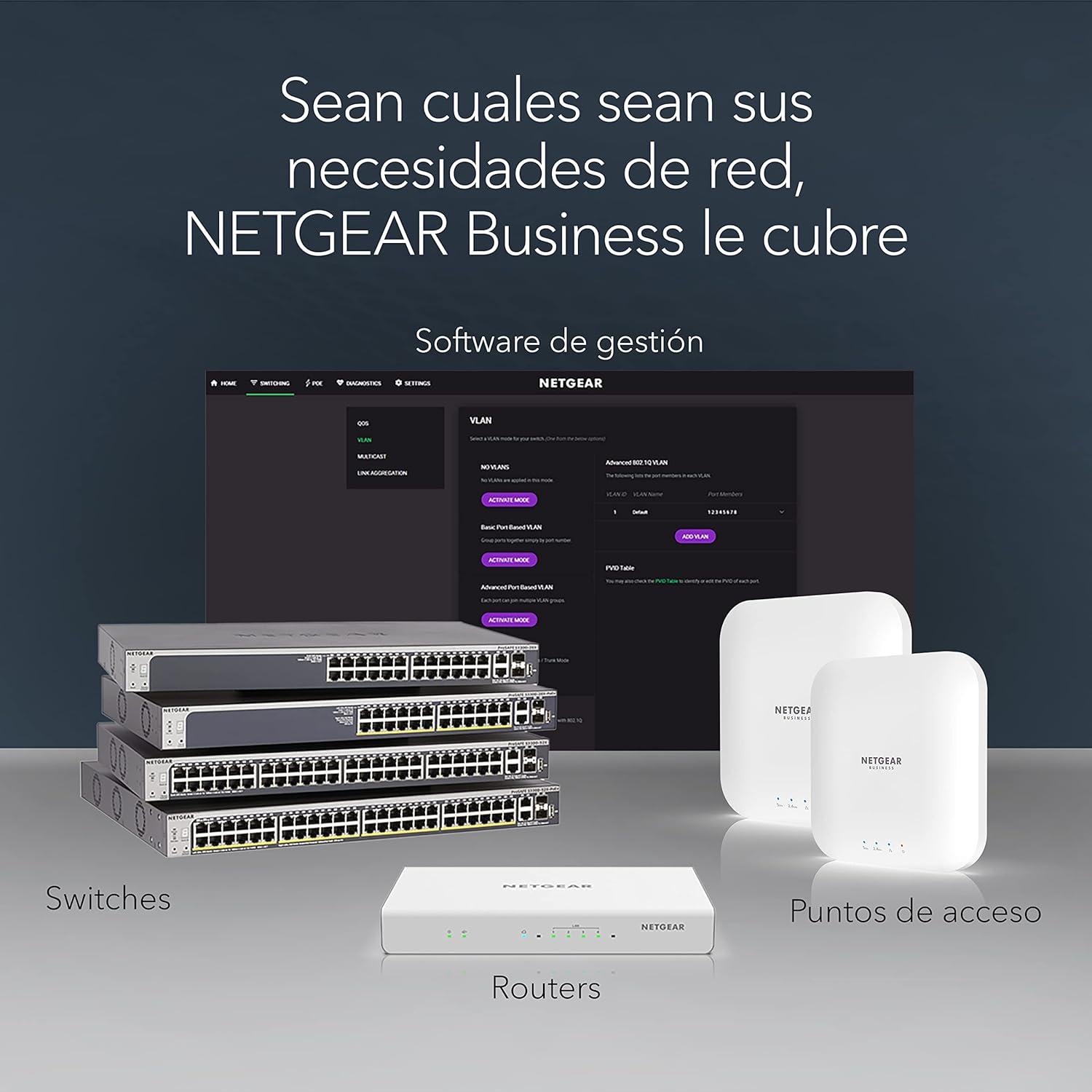 NETGEAR 24-Port Gigabit Ethernet Unmanaged PoE Switch (GS524UP
