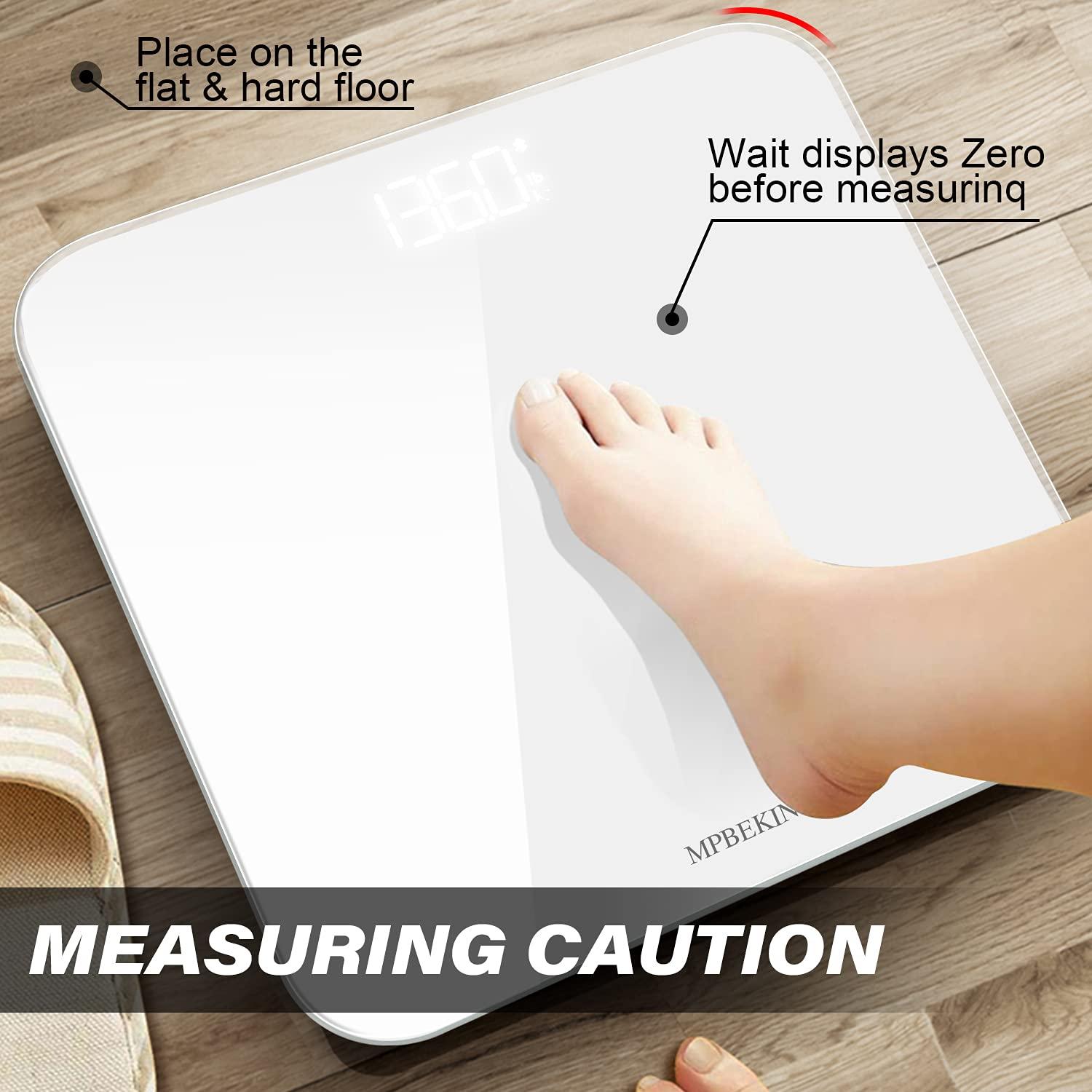 Weight Scale Cartoon Lemon Pattern Bathroom Scales For Weighing Body W –  BABACLICK
