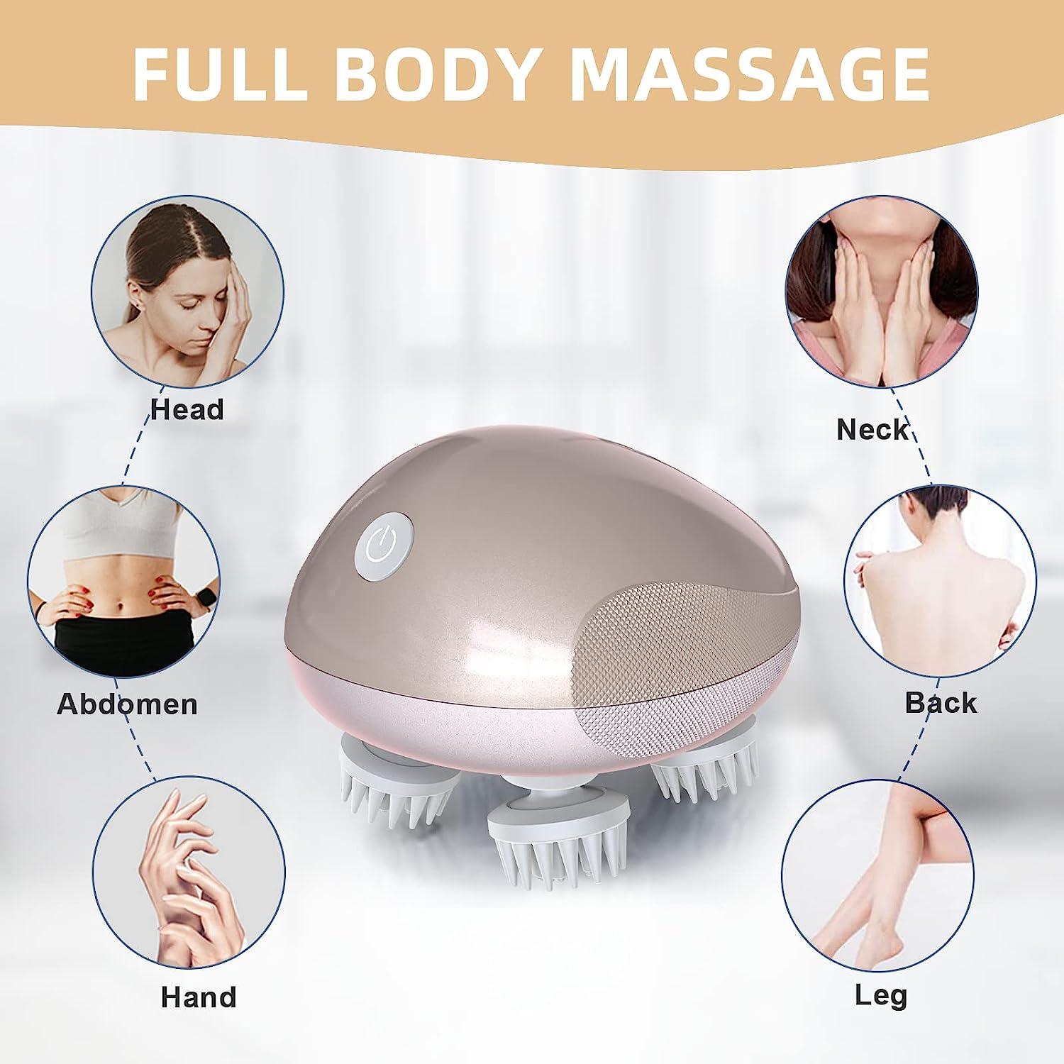 Waterproof Head Massage Nursing Device Kneading Scalp Massager - China Head  Massager, Scalp Massager
