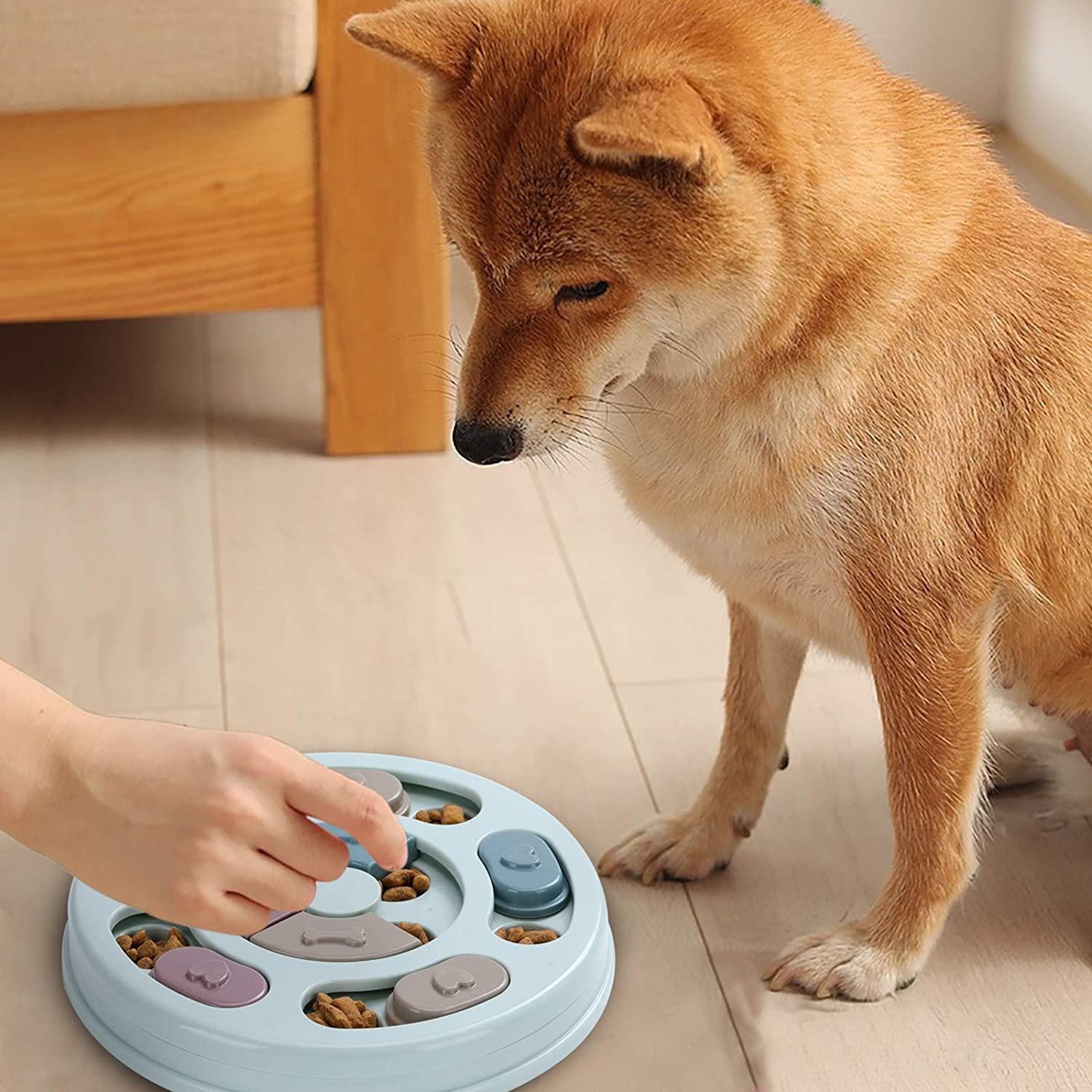 Dog Puzzles For Smart Dogs Interactive Dog Puzzle Toys Puppy Food Puzzle  Feeder Toys Dog Treat Puzzle For IQ Training Slow - AliExpress