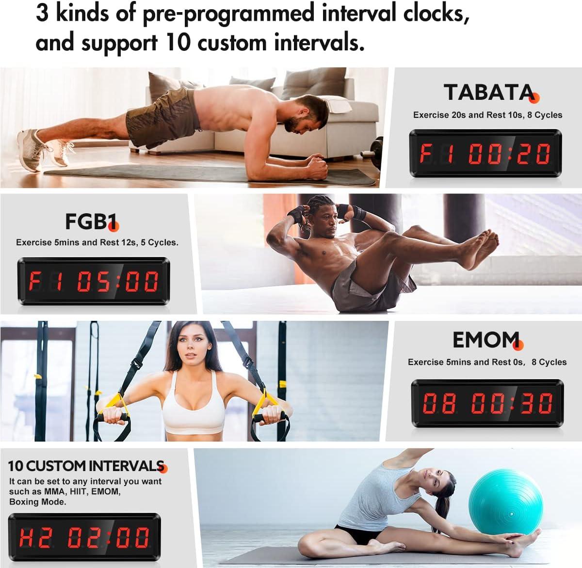 Seesii CrossFit Home Gym Timer Review (Intervals, Tabata, EMOM