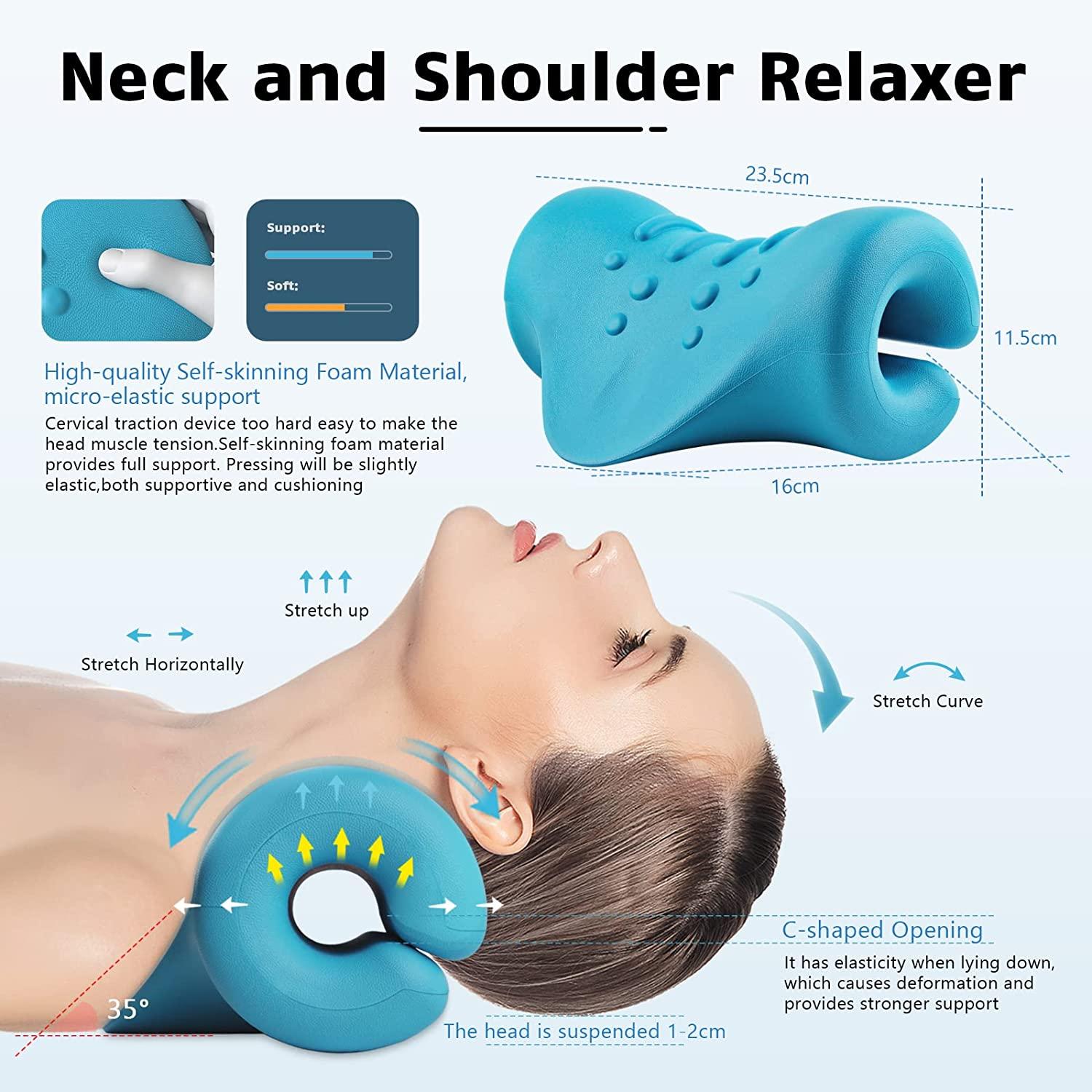BLABOK Neck Support Pillow for Neck Pain Relief : : Home