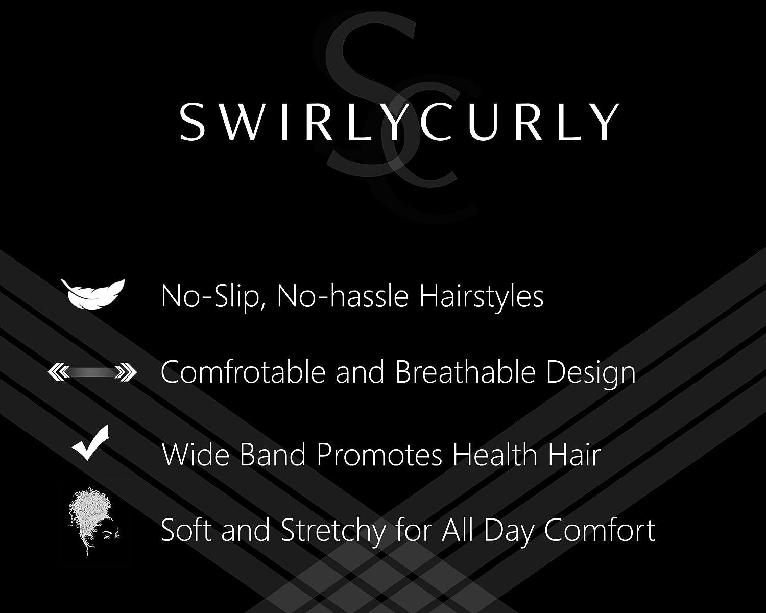 SwirlyCurly Headband Product Description