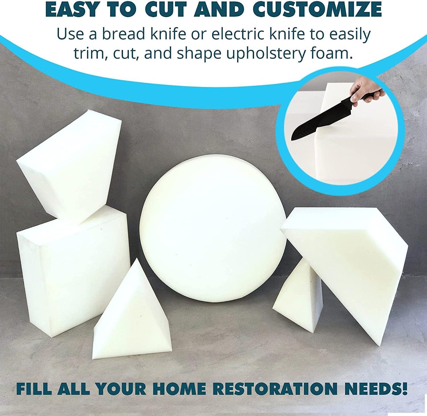 Custom Memory Foam Rectangle Mattress Expanding Padding,High Resiliency  Sofa Chair Cushion Pillow Sheet,DIY Craft Foam Cut to Any Size
