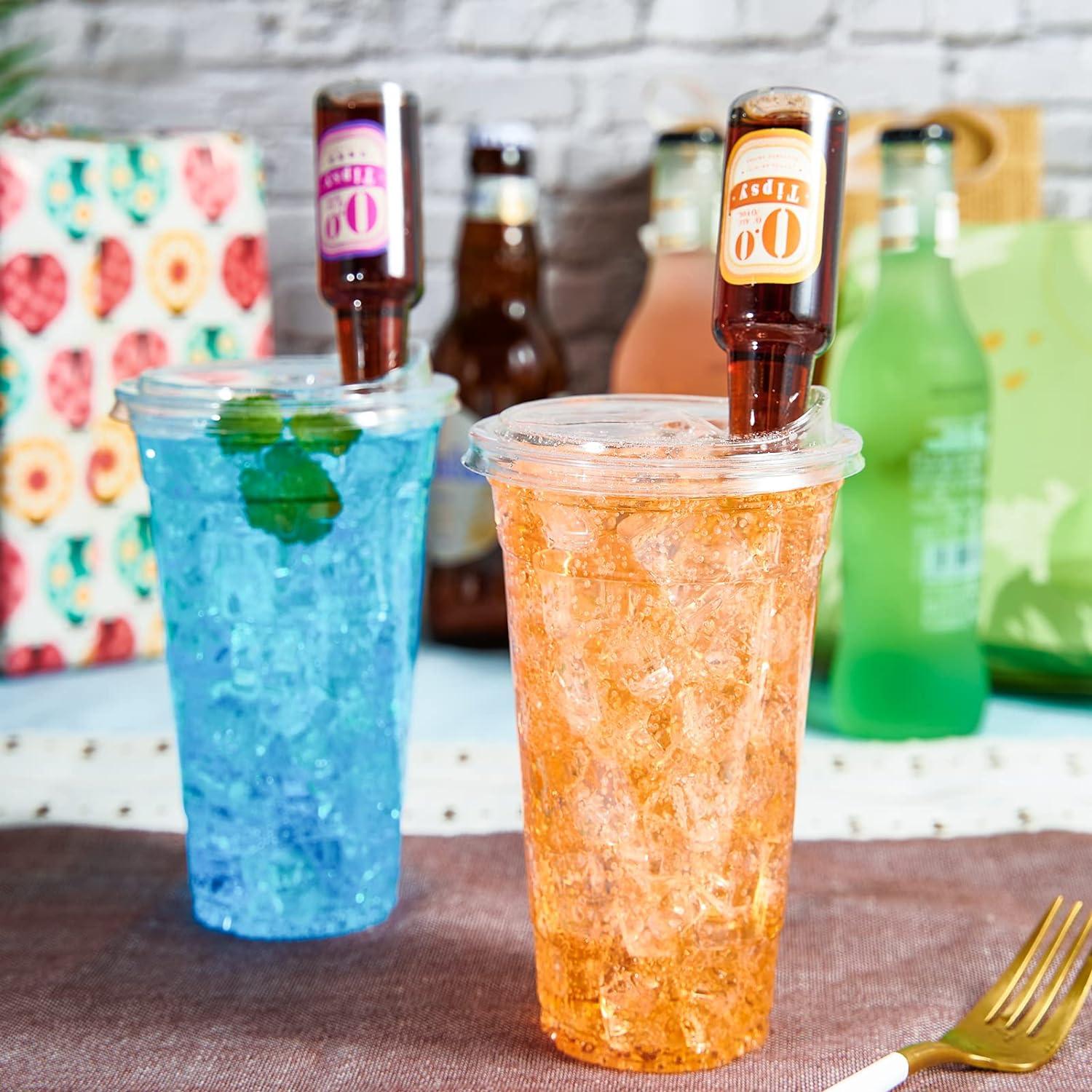 100 Pack] 16 oz Clear Plastic Cups with Strawless Sip Lids, Disposable  Plastic Coffee Cups with Lids, To Go Cups for Iced Coffee, Smoothies, Soda,  Party Drinks, Bubble Tea, Cold Beverage 