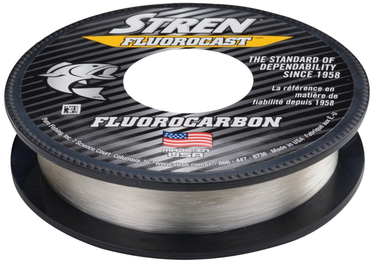 Stren FluoroCast Fluorocarbon Fishing Line 100 Yards Clear 4 Pounds