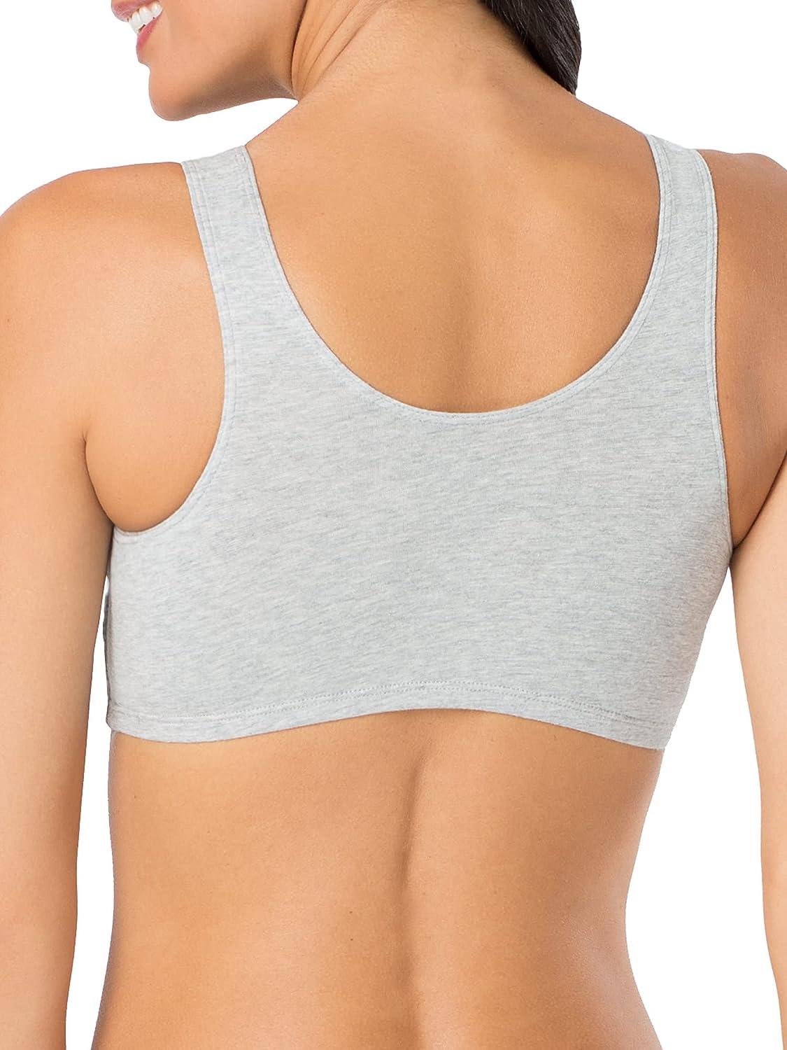 Fruit of the Loom Women's Built Up Tank Style Sports Bra Value