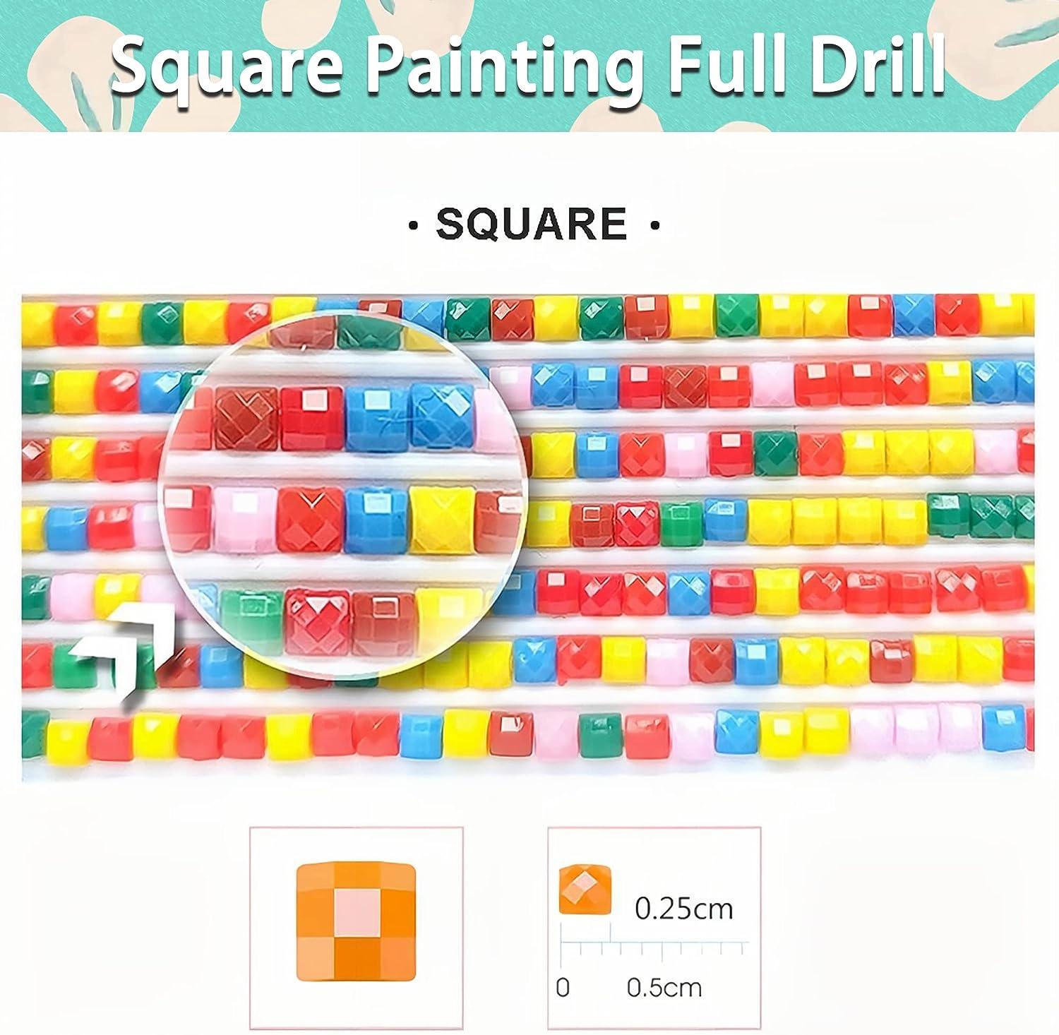 Diamond Painting Kits for Adults, DIY 5D Square Full Drill Art Perfect for Relaxation and Home Wall Decor