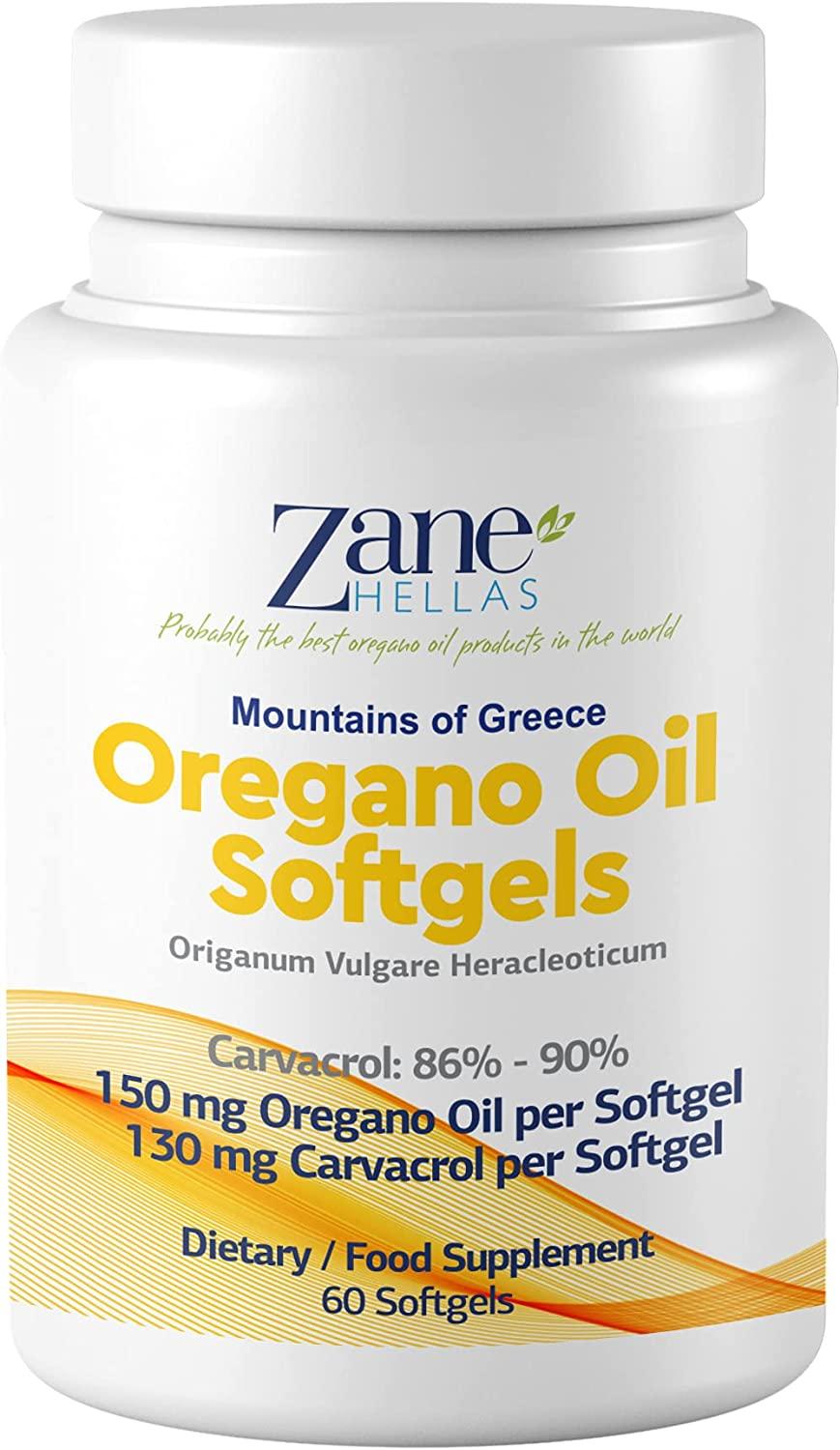 ▷ Comprar Aceite de Orégano en Cápsulas ZANE HELLAS 30% - 60 cápsulas  blandas Online 【 Shop GPG © 】