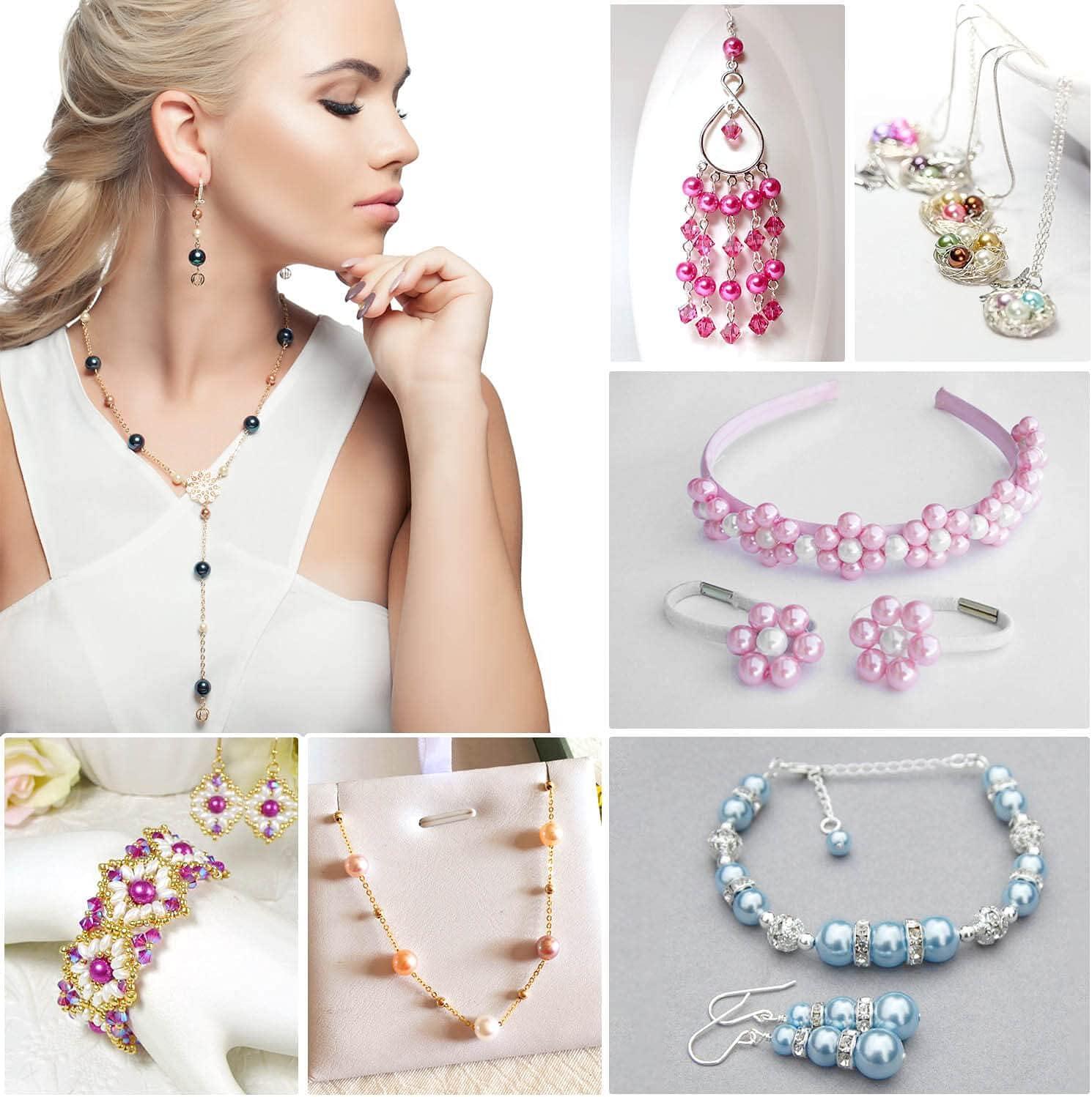 Pearls Necklace, Simple Show Design - Shop Iran Art