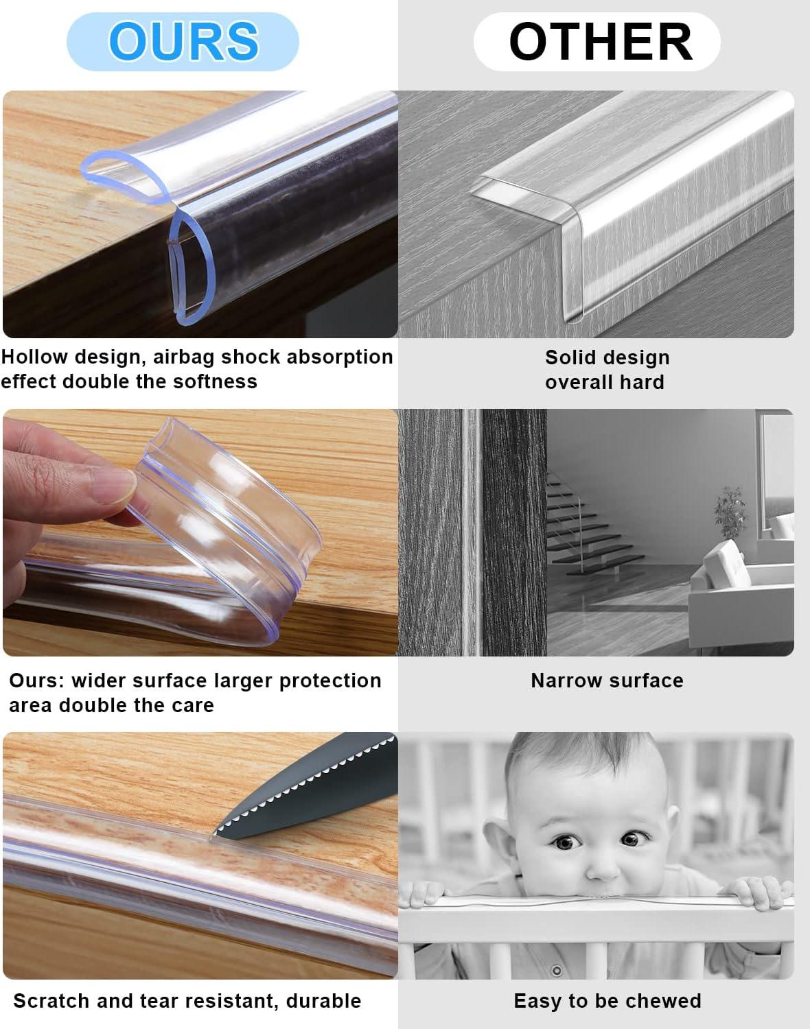 baby proofing, 0.6in edge protector strip