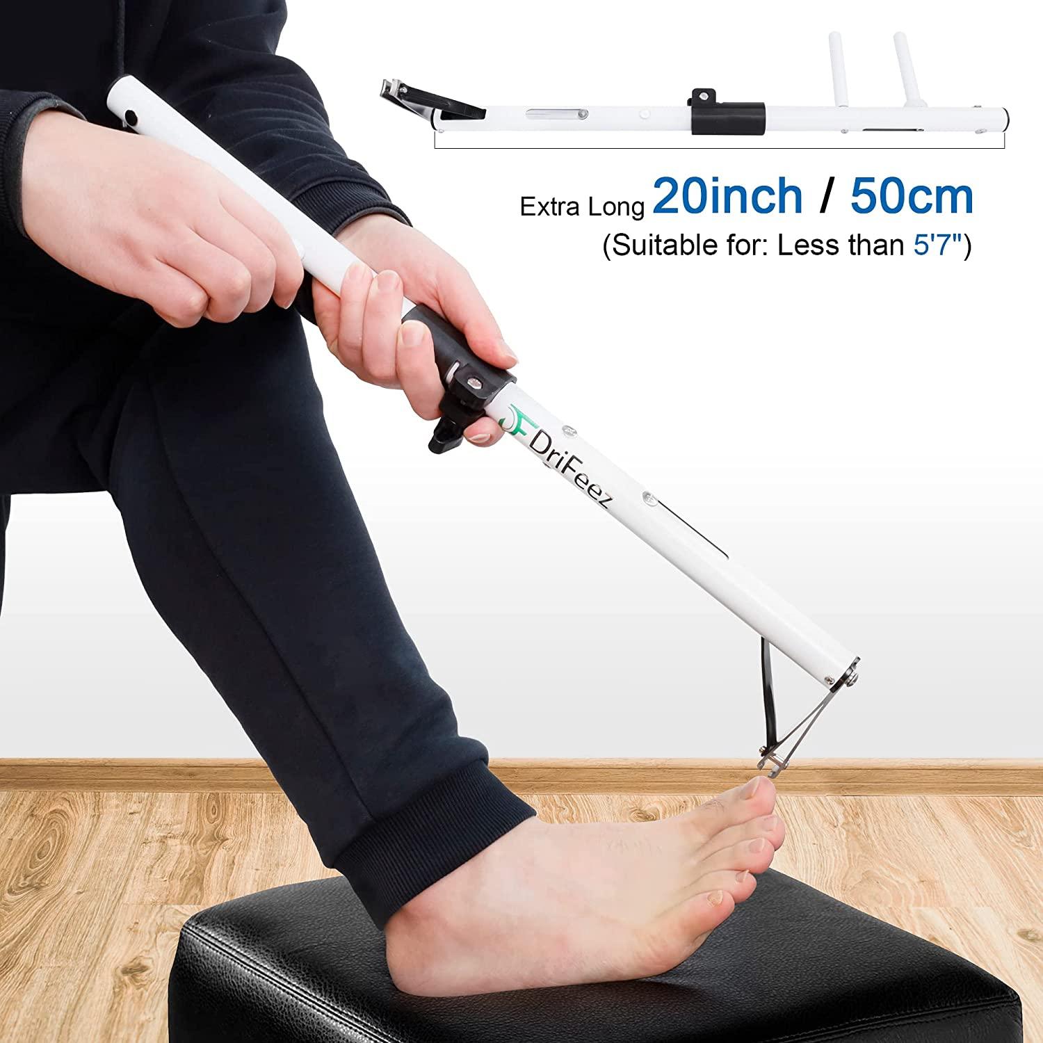 Long Handle Toenail Clipper (22 inch) Extended Toe Nail Trimmer for  Mobility 4mm
