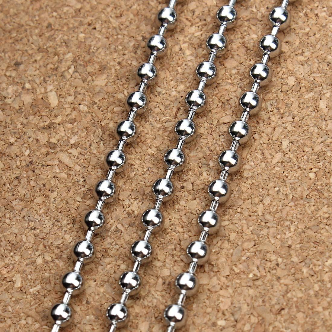 Stainless Steel Ball Chains Necklaces  Stainless Steel Jewelry Making -  1.2-3mm - Aliexpress