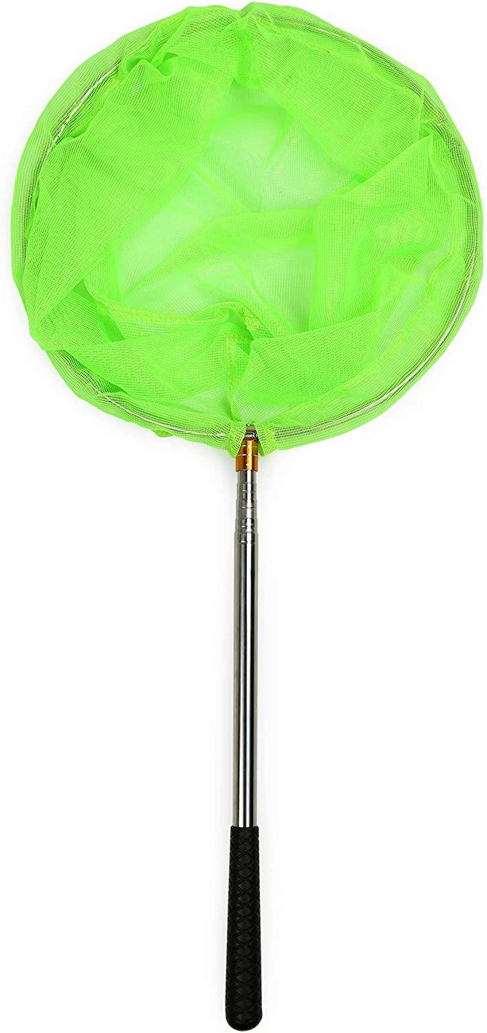 RESTCLOUD Bait Net and Fishing Landing Net with Telescoping Pole Handle  Extends to 59 inches - Fishing Nets