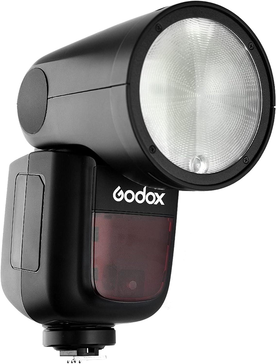 Godox V1-C Godox Flash Speedlight Round Head Camera Speedlite 2.4