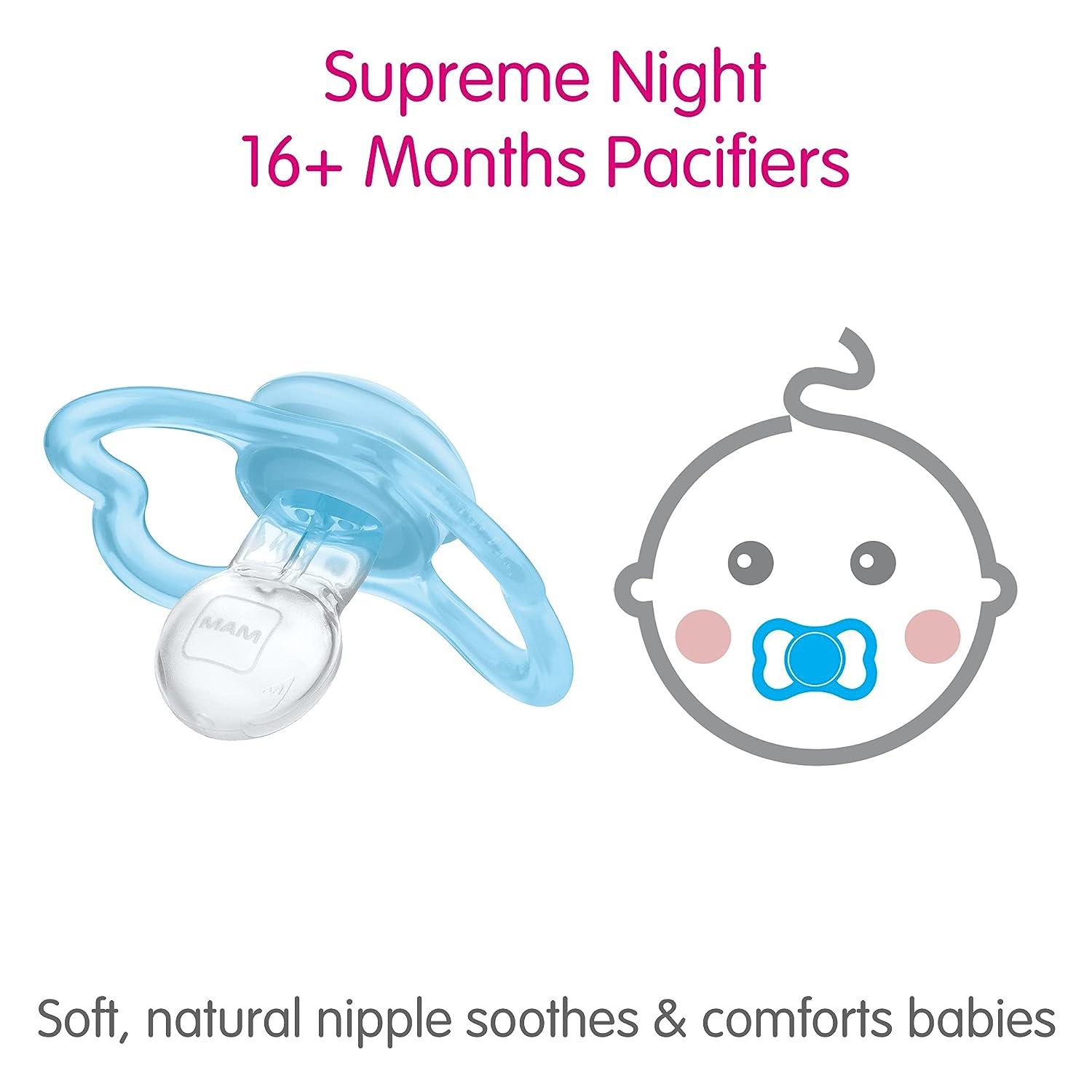 MAM Supreme Night pacifier, 0-6mths