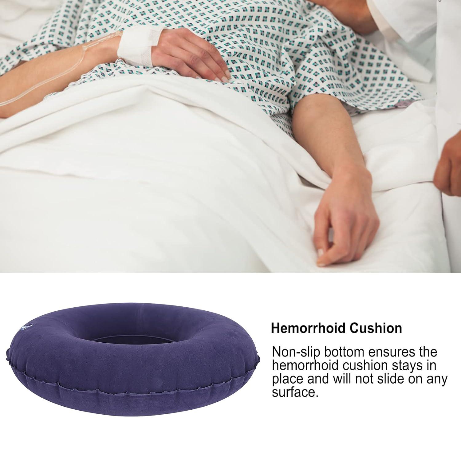 Hemorrhoid Pillow ABS and PVC Material Hemorrhoid Cushion Easy To Inflate  and Prevent Air Leakage for Travel for Office for Home for Outdoors