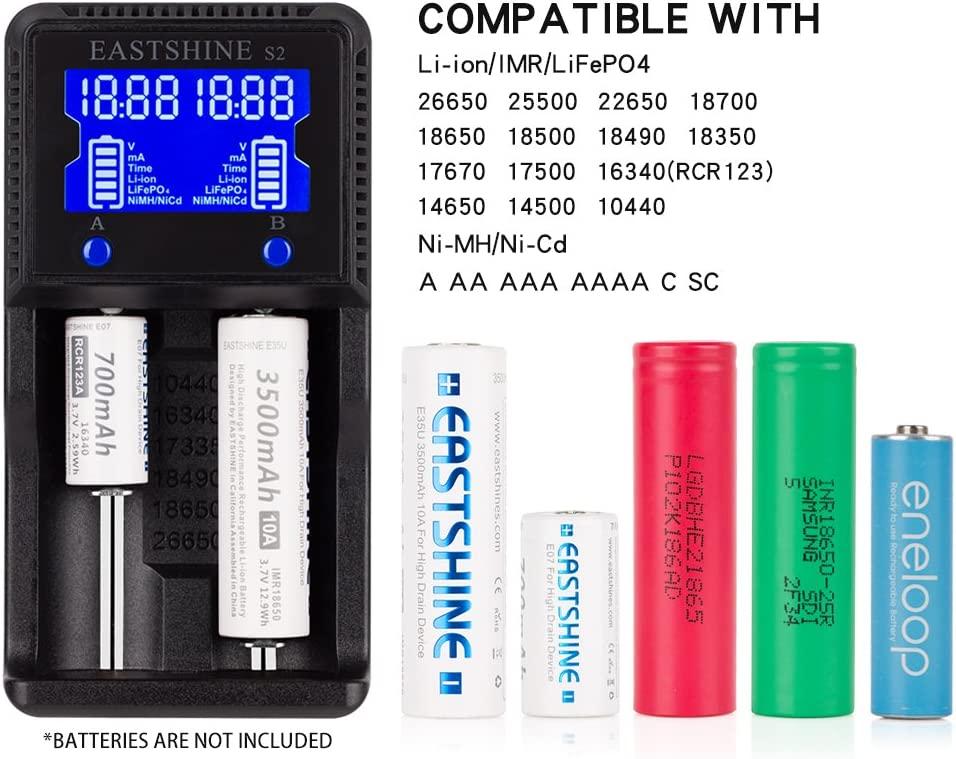 14500 Li-ion Battery 3.7V 1100mAh Protected Cell (2 Batteries) –