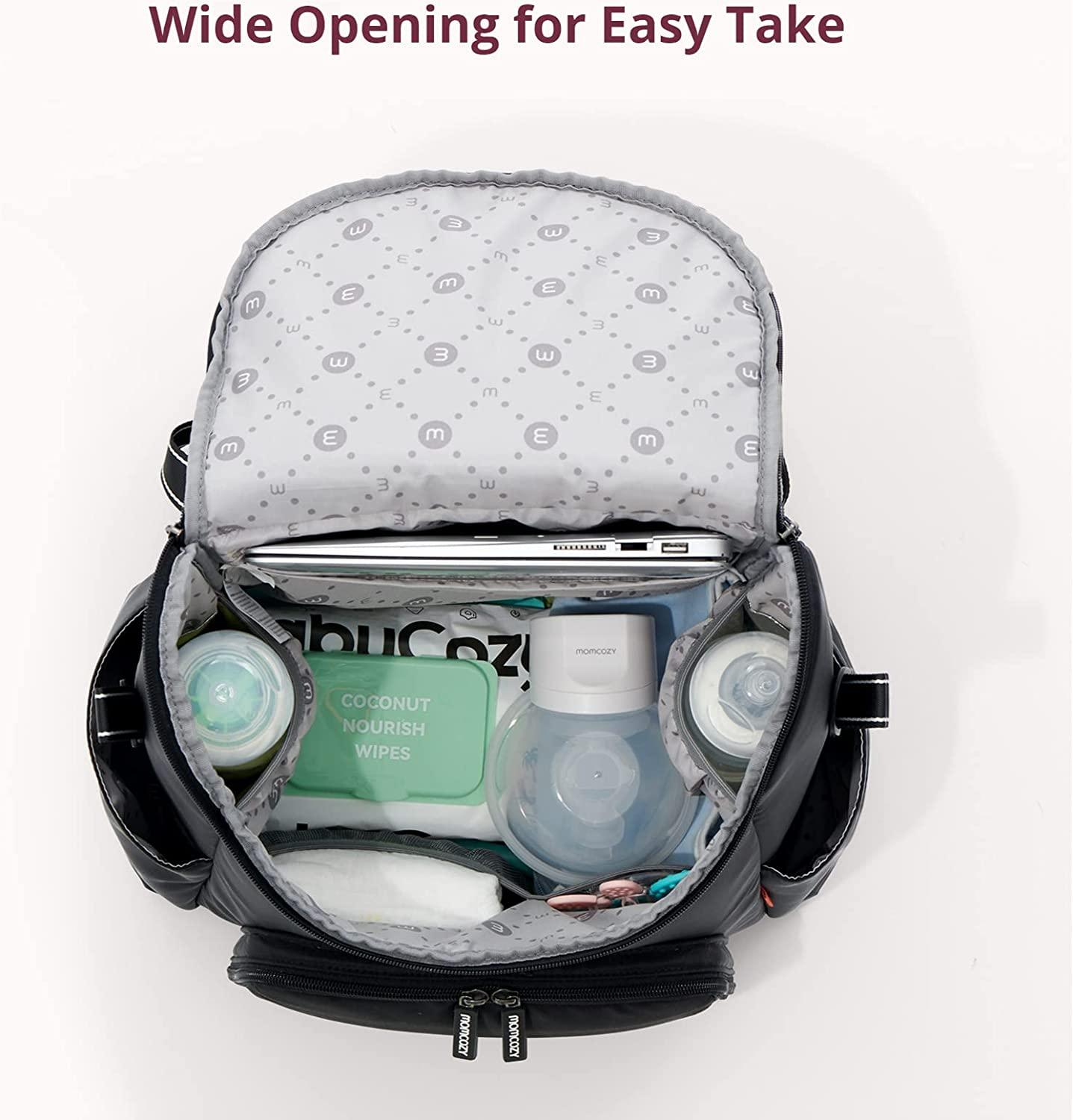 Momcozy Baby Diaper Bag Backpack, Large Travel Diaper Bag Backpack
