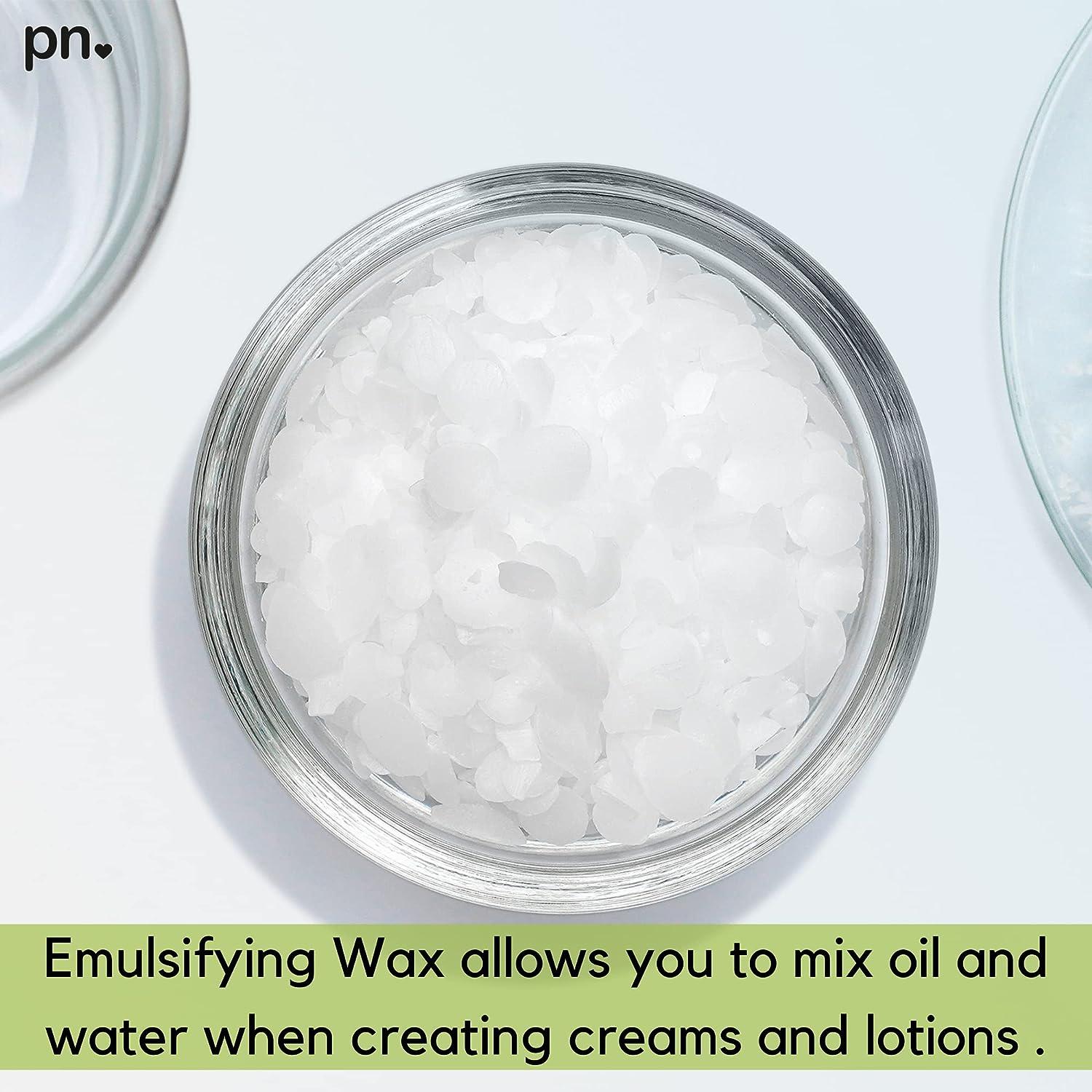 Non-GMO Emulsifying Wax NF Pastilles - 16oz., 100% Natural Plant Derived