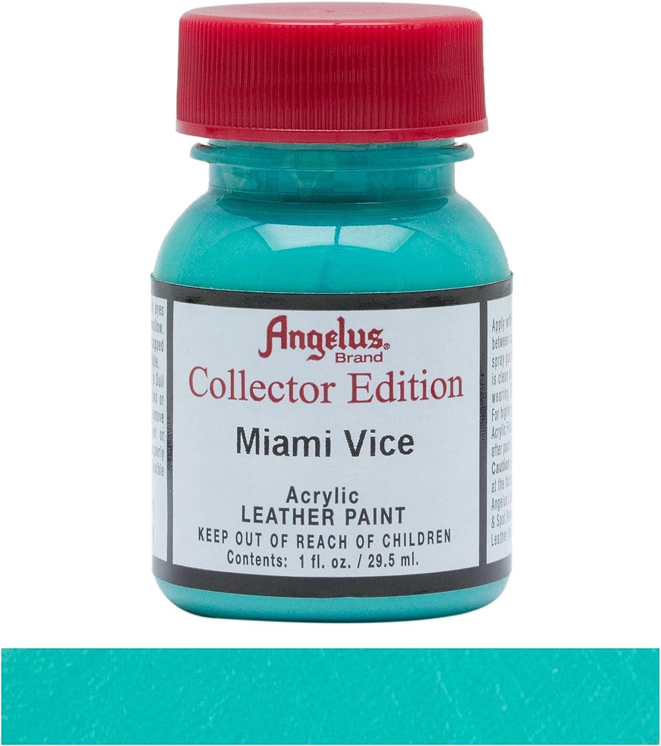 Angelus Collector Edition Leather Paint Miami Vice 1 Oz Collector Miami Vice