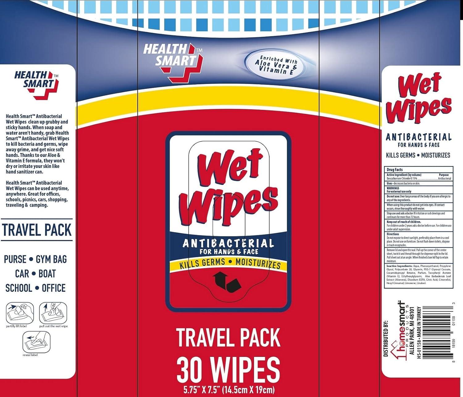 wet wipes travel pack bulk