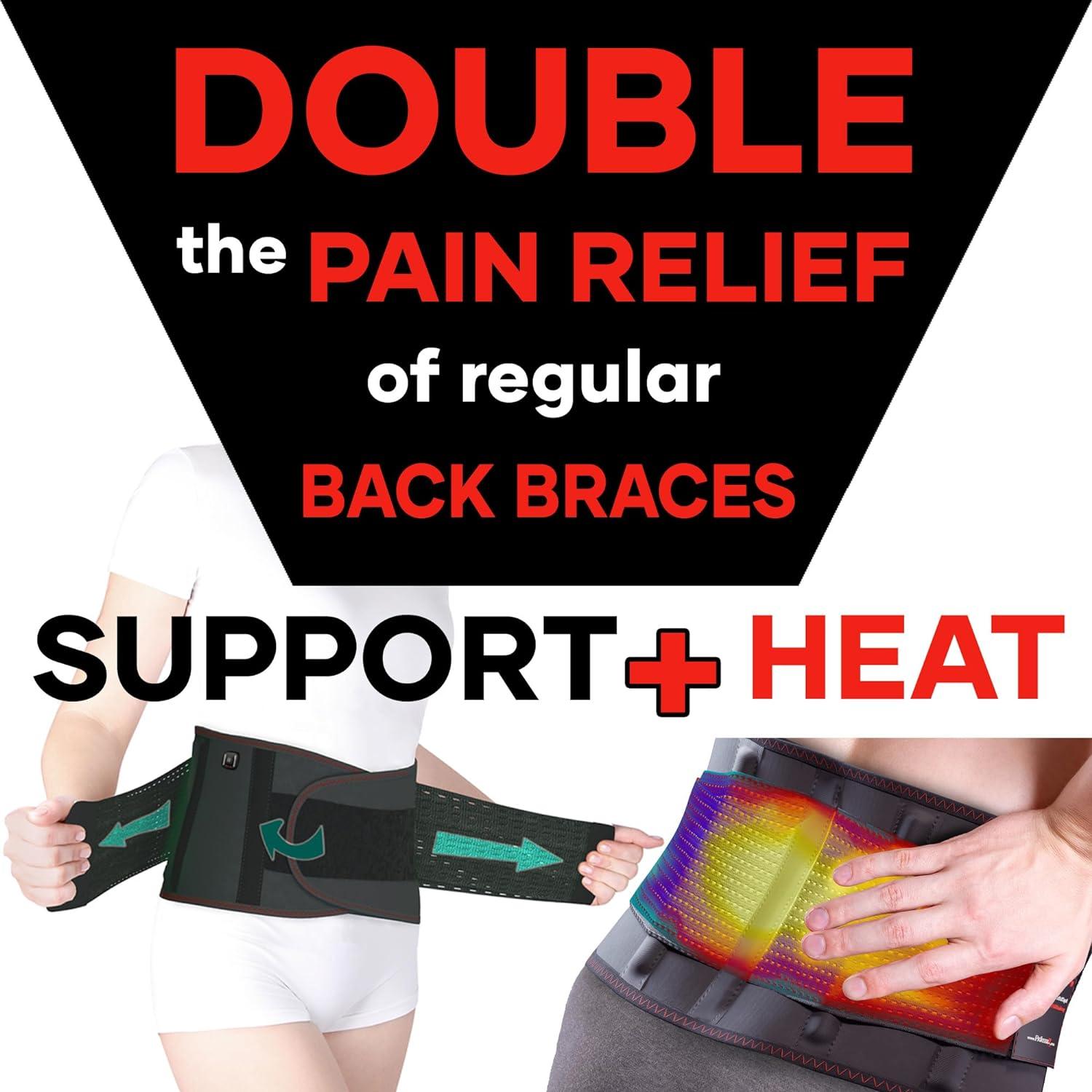 Infrared Heated Back Support Belt