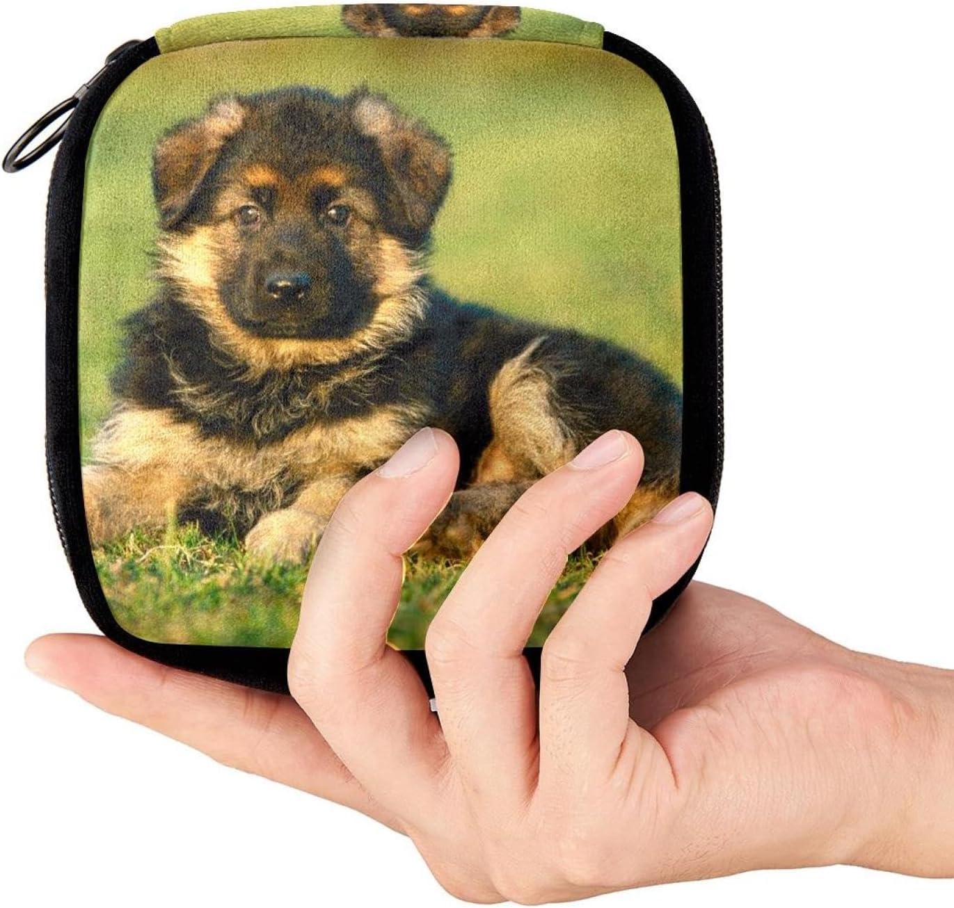 Personalised German Shepherd Alsatian Dog Denim Purse NDD29 - Personalised  Gift
