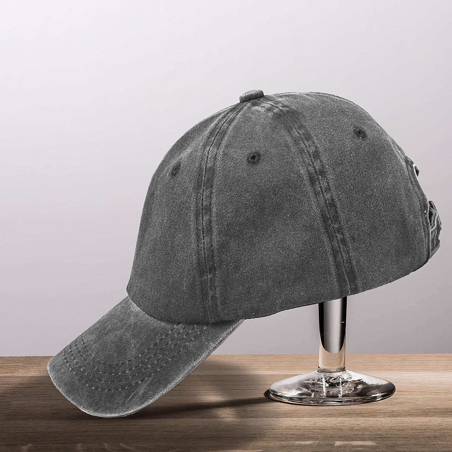 Fish Bone Embroidered Big Size Washed Pigment Dyed Cap, Leisure Designed