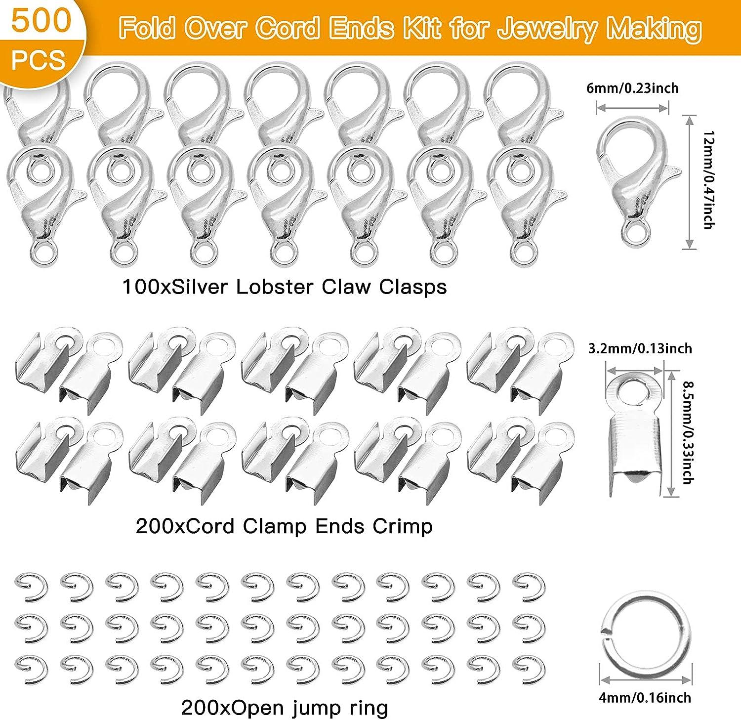 Nickel Plated 6mm & 9mm Split Rings & Key Chain Rings w/ Chain Kit 600 Pcs