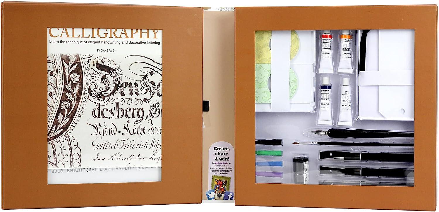 Spicebox CALLIGRAPHY FOR KIDS Kit - A Complete Lettering Kit for