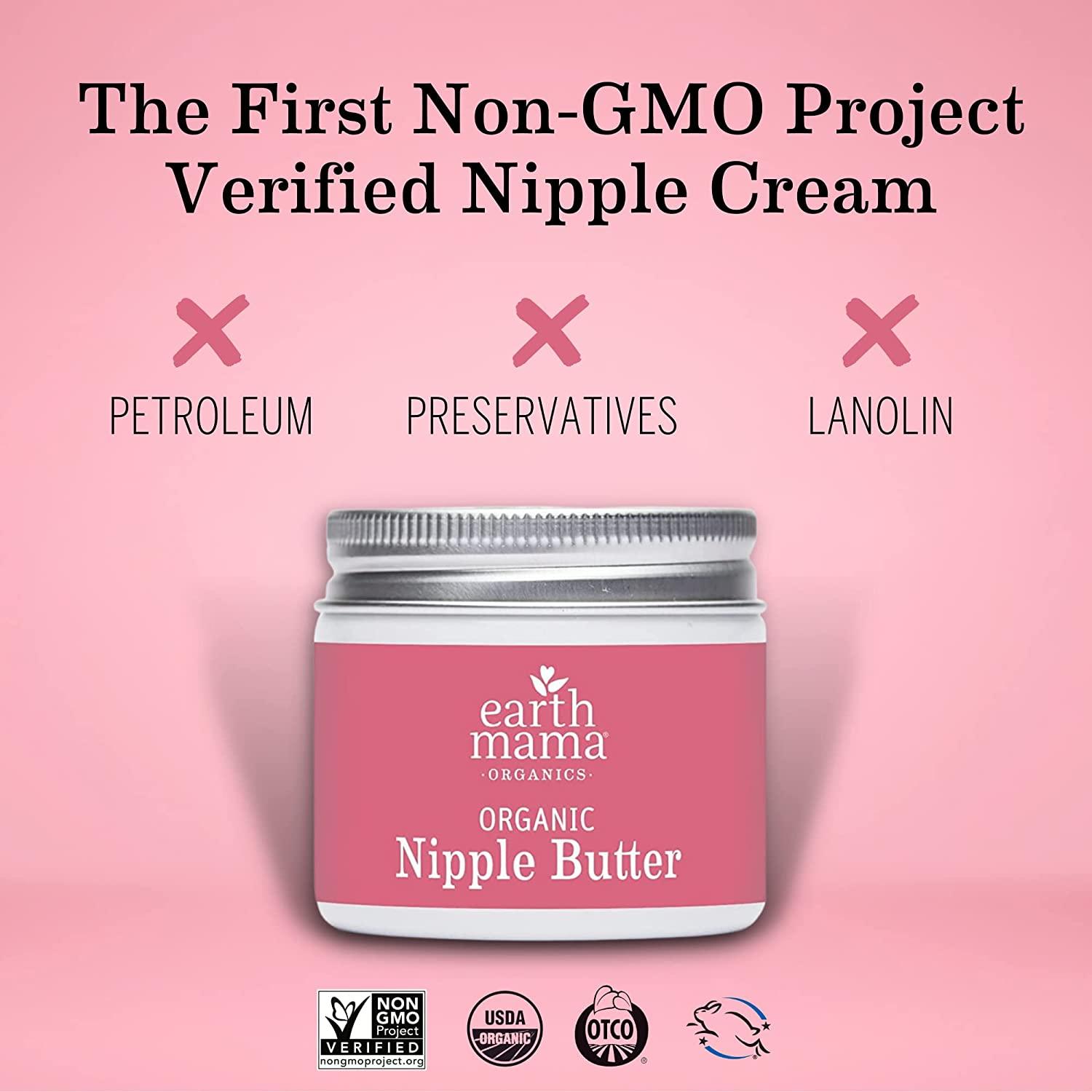 Earth Mama: Organic Nipple Butter 2 oz – Junk Free Beauty