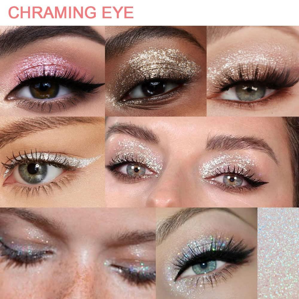 10 Christmas Makeup Ideas That Are Anything But Basic  Wedding makeup,  Christmas makeup, Glitter eye makeup