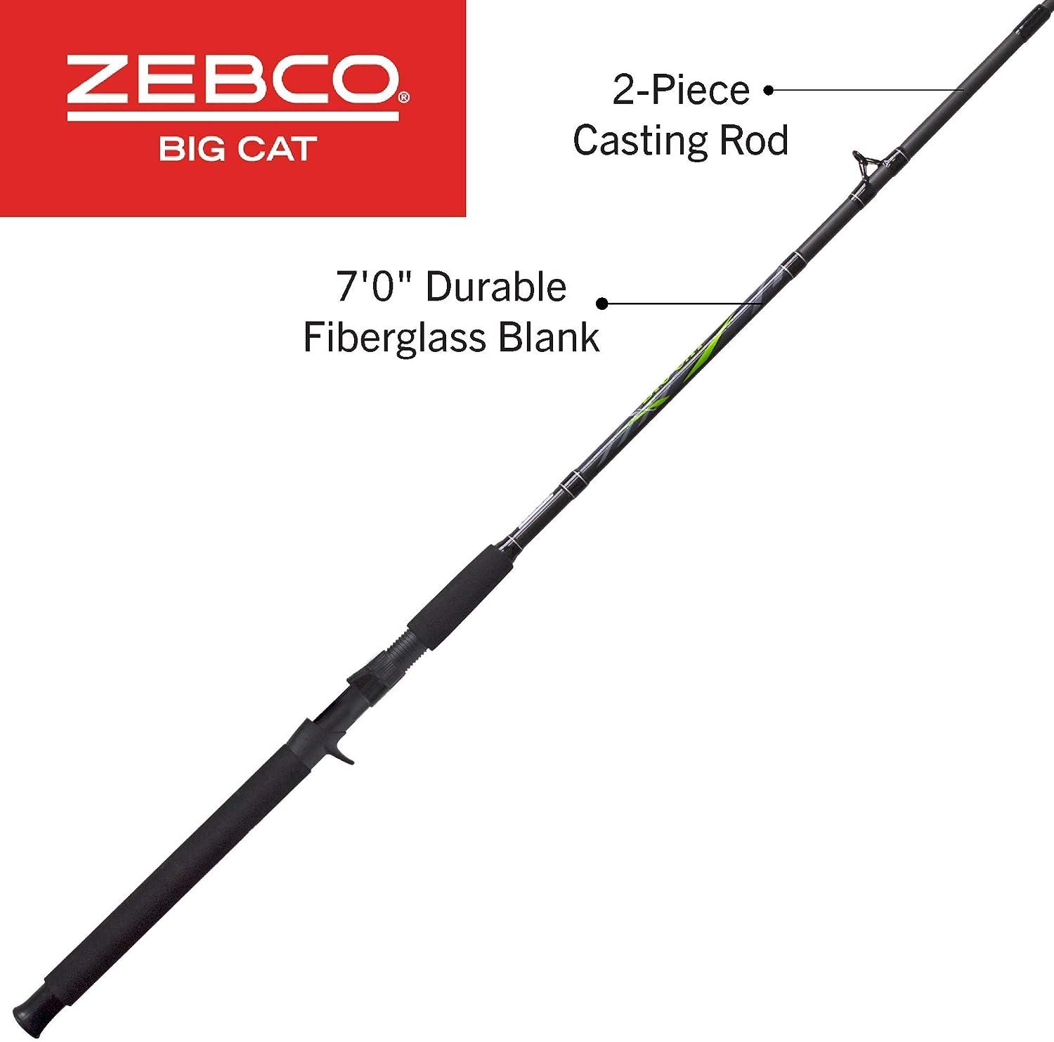Zebco Big Cat Casting Rod  Running Shoe, Tank Top and Chunky