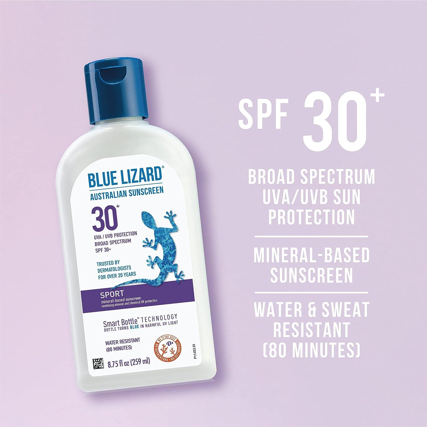 Zinc Water Resistant SPF 30 Sport Sunscreen