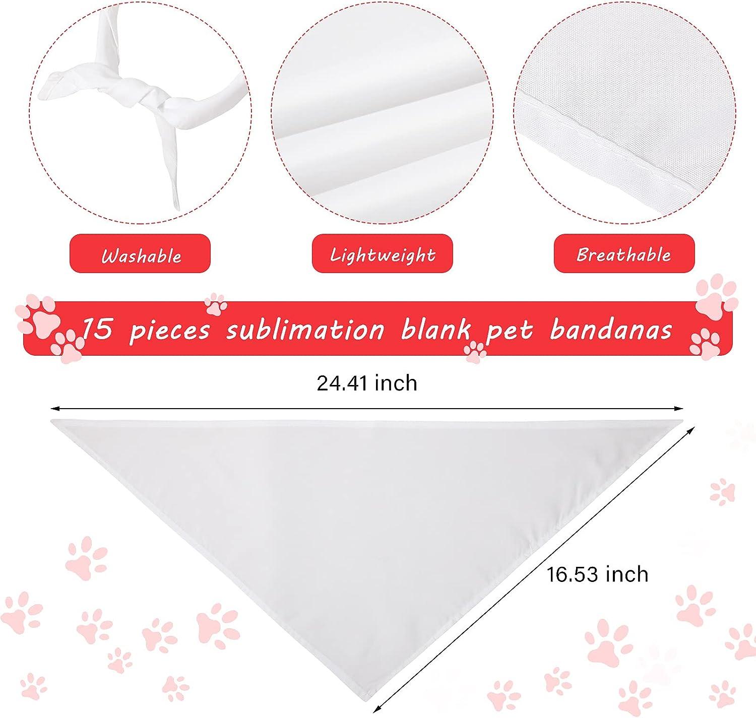 DOG BANDANNAS - BLANK FOR SUBLIMATION